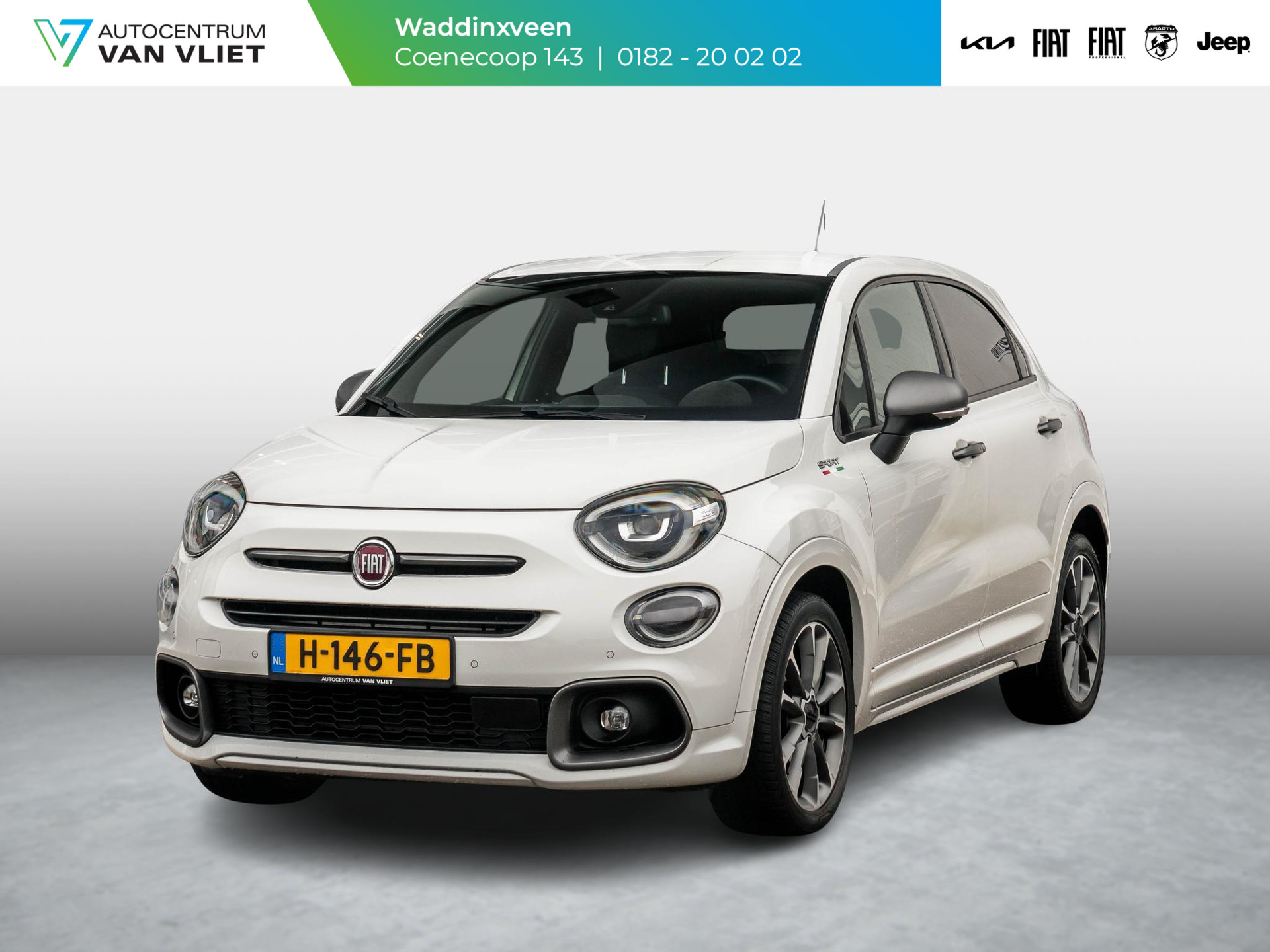 Fiat 500 X 1.3 GSE Sport | Automaat | Navi | Camera | Clima | PDC | Apple Carplay | Trekhaak