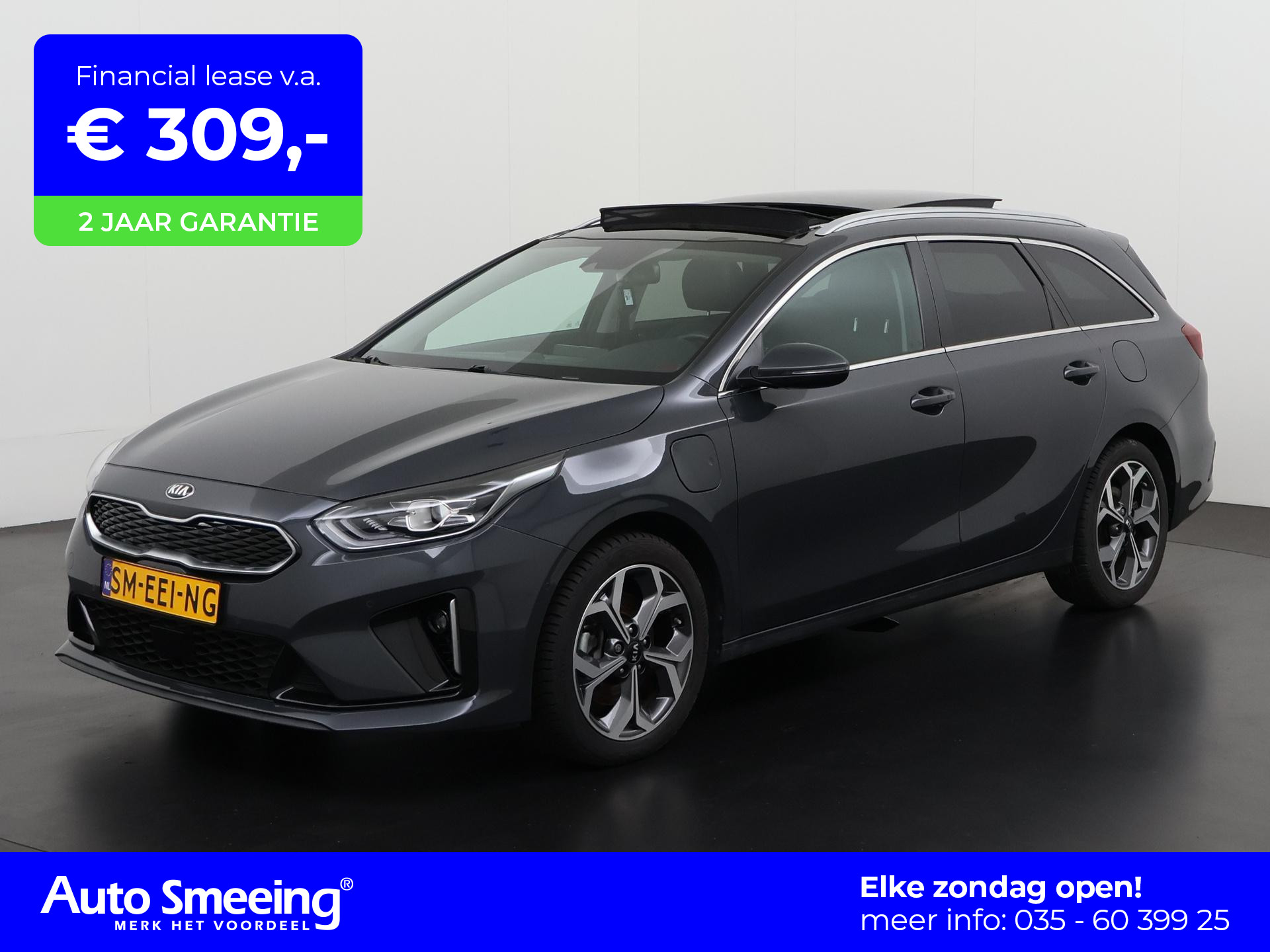 Kia Ceed Sportswagon 1.6 GDI PHEV ExecutiveLine | Trekhaak | Leder | Panoramadak | Zondag Open!