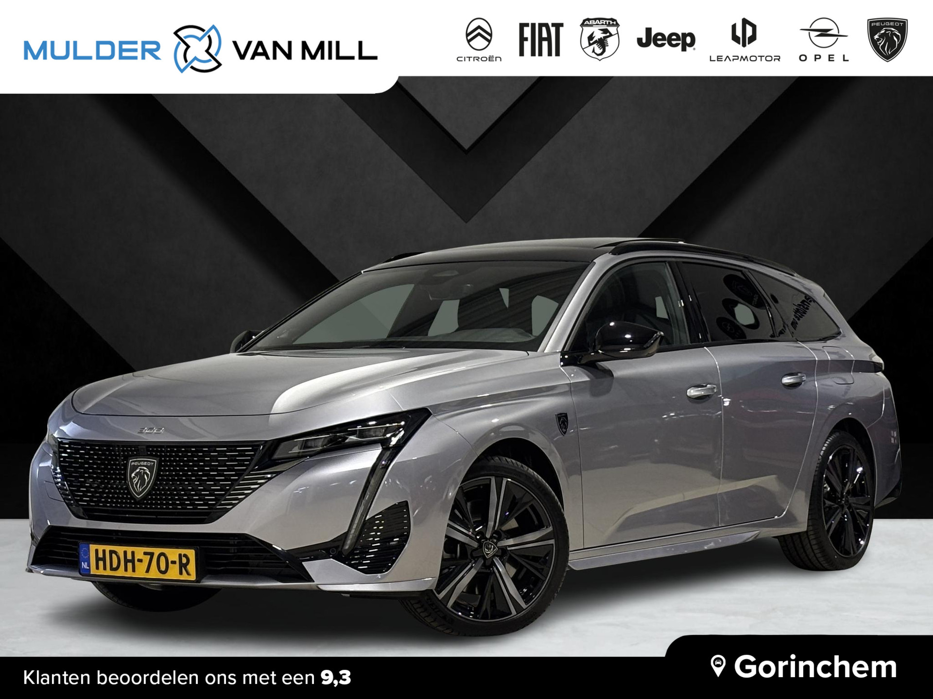 Peugeot 308 SW GT Pack 1.6 PHEV Hybrid 225pk e-EAT8 AUTOMAAT | ALCANTARA | STOELMASSAGE | FOCAL HIFI | SCHUIF/KANTELDAK | HANDSFREE A.KLEP | 360° CAMERA