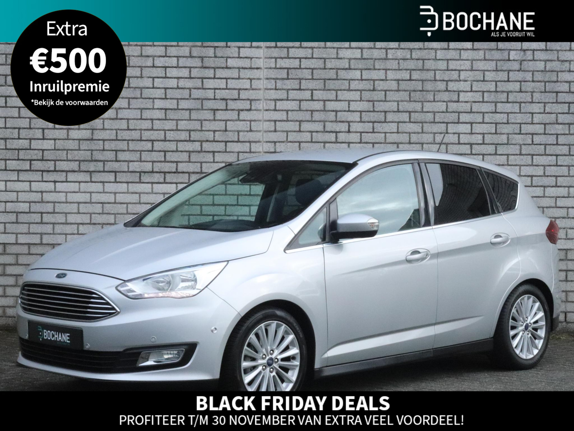 Ford C-Max 1.0 EcoBoost 125 Titanium | Achteruitrijcamera | Navigatie | Apple Carplay/Android Auto |