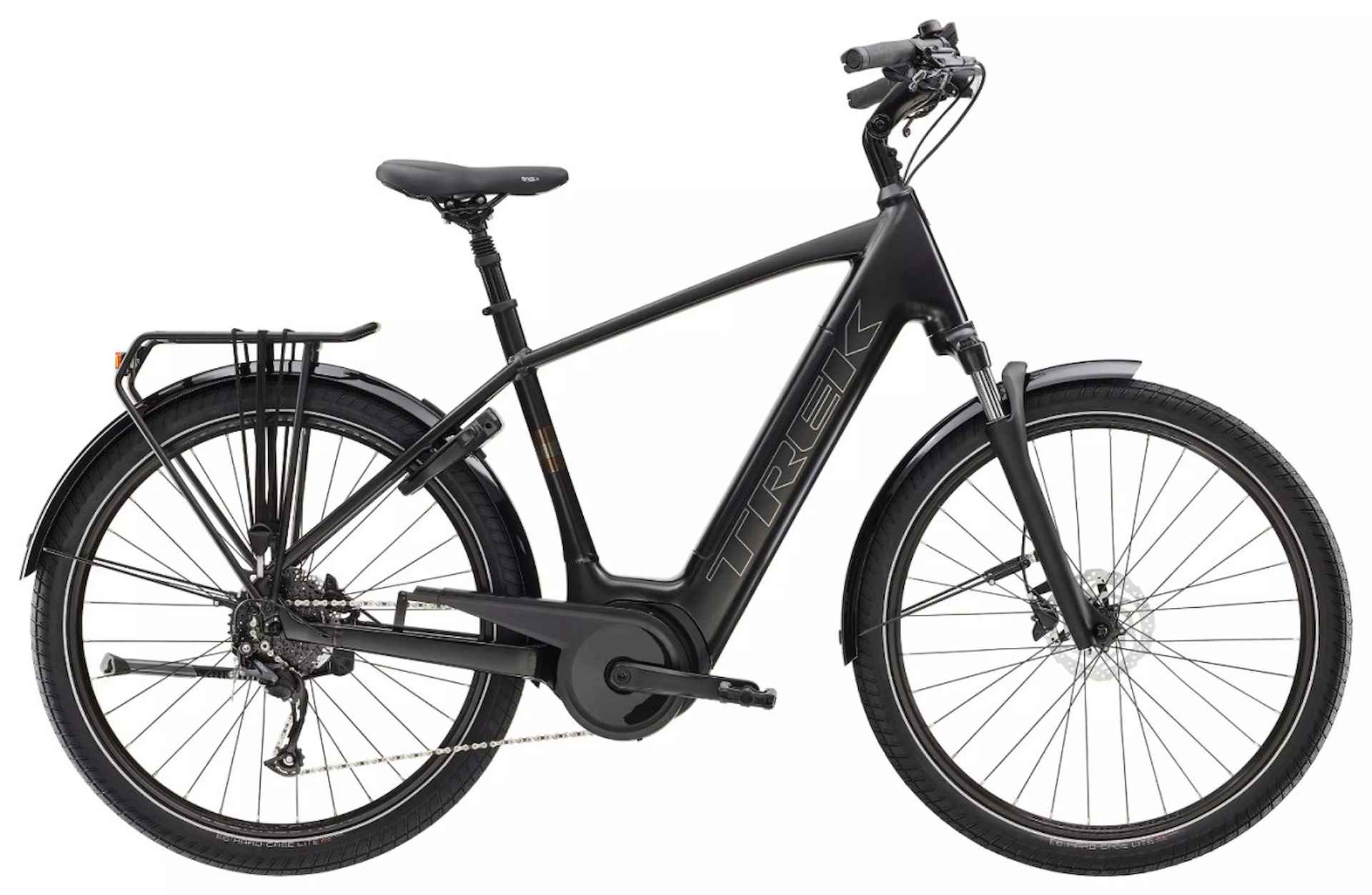 TREK Verve+ 3 Heren Satin Trek Black L 55cm L 2024