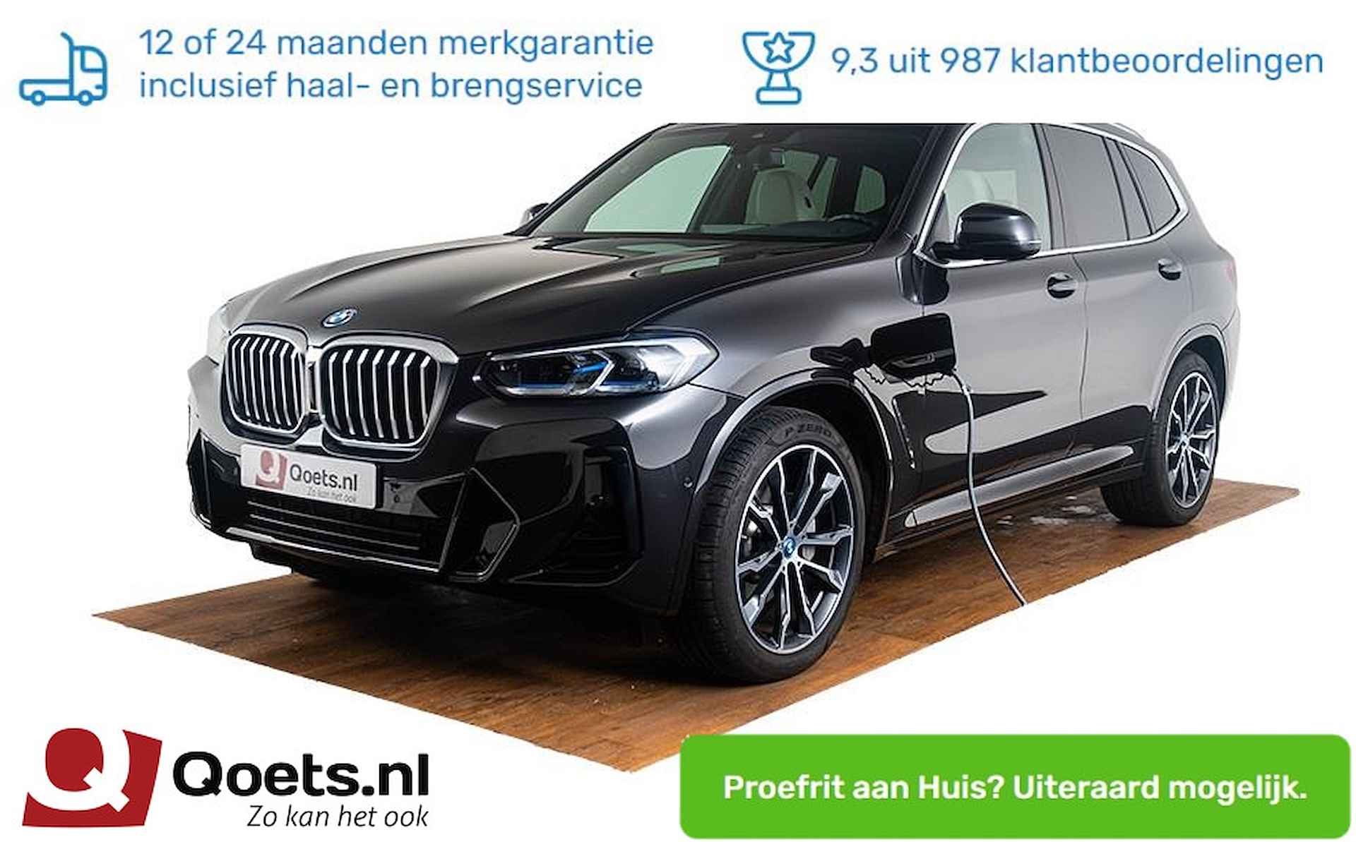 BMW X3 xDrive30e High Executive M Sportpakket - Trekhaak - Panoramadak - Comfort Access - Laserlight - Driving Assistant - Head-up Display - HIFI Soundsystem - 1/39