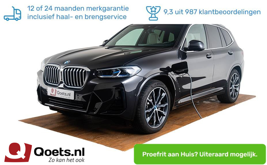 BMW X3 xDrive30e High Executive M Sportpakket - Trekhaak - Panoramadak - Comfort Access - Laserlight - Driving Assistant - Head-up Display - HIFI Soundsystem bij viaBOVAG.nl