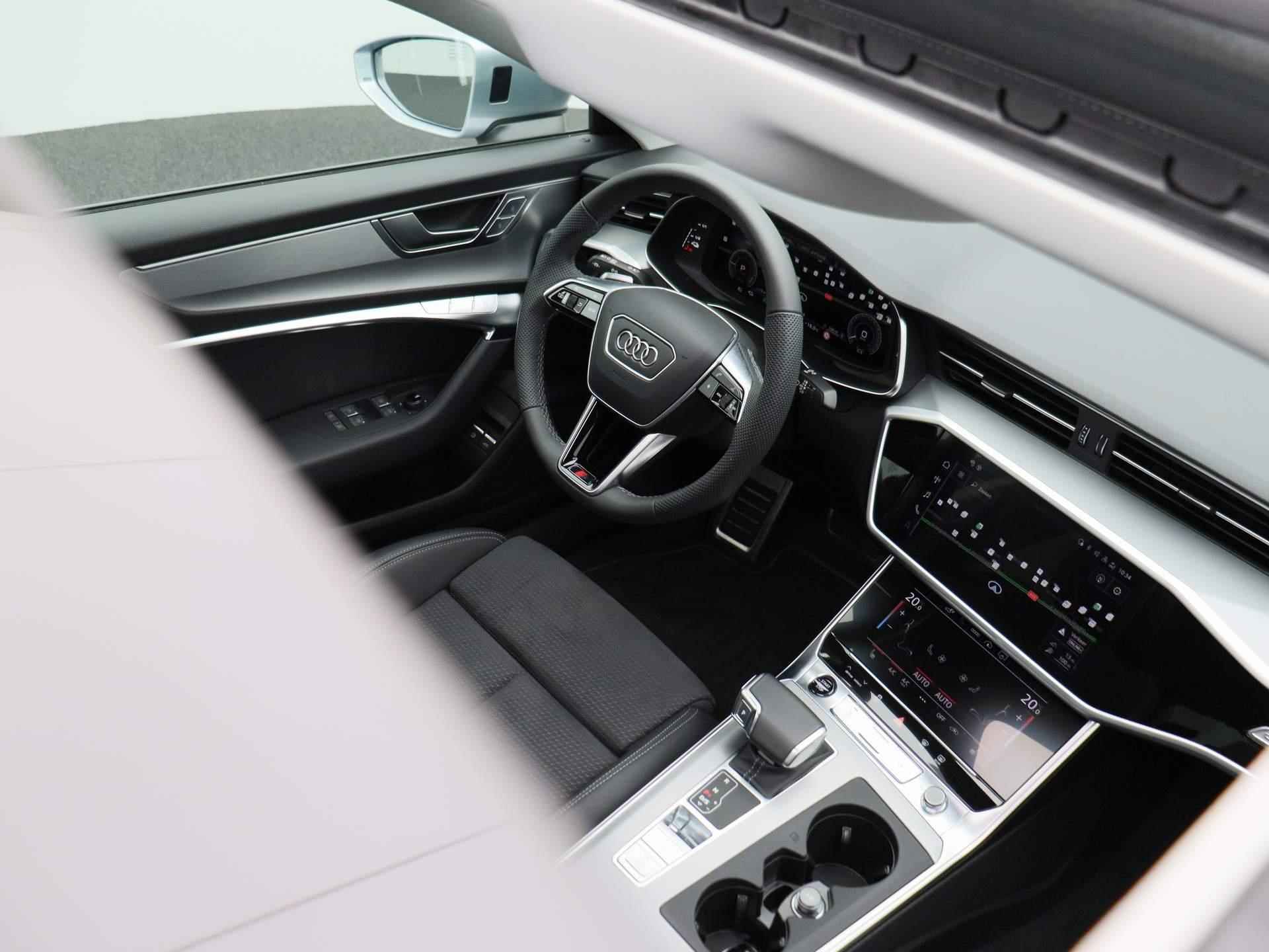 Audi A6 Limousine 55 TFSI e quattro Pro Line S Competition 367 PK | S-line exterieur | S-line interieur | Automaat | Navigatie | Panoramadak | Adaptive Cruise Control | 360 Camera | Stoelverwarming | Apple Carplay | Android Auto | Lichtmetalen velgen | Climate Control | B&O Premium | - 48/54
