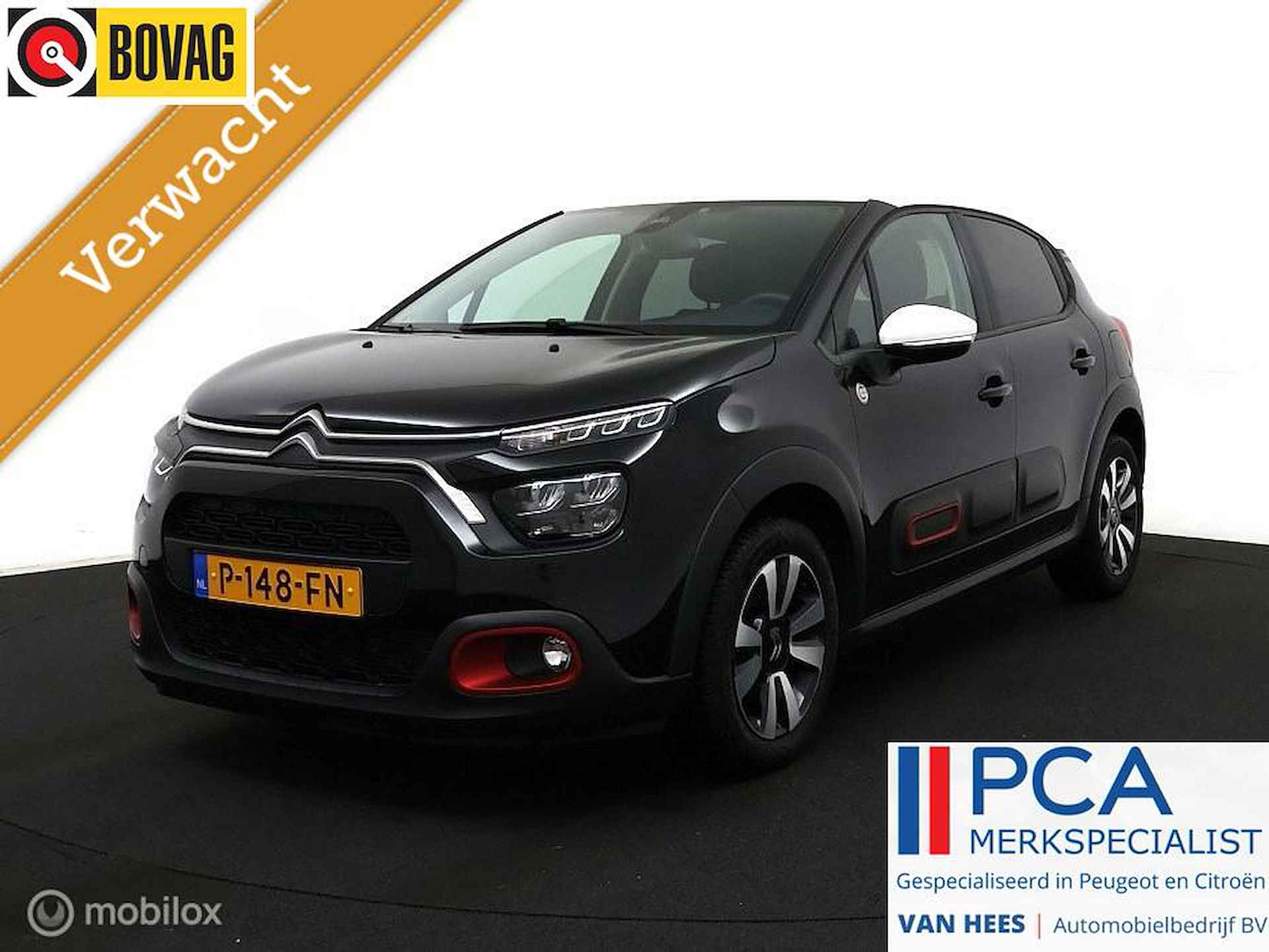 Citroen C3 1.2 PureT C-Series navigatie|climate control | Apple Carplay | wit dak - 1/26