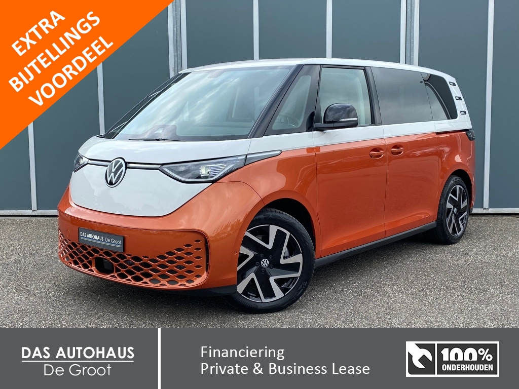 Volkswagen ID. Buzz 1st 77kWh | Vanaf € 165,- bijtelling! | Full options | NL Auto