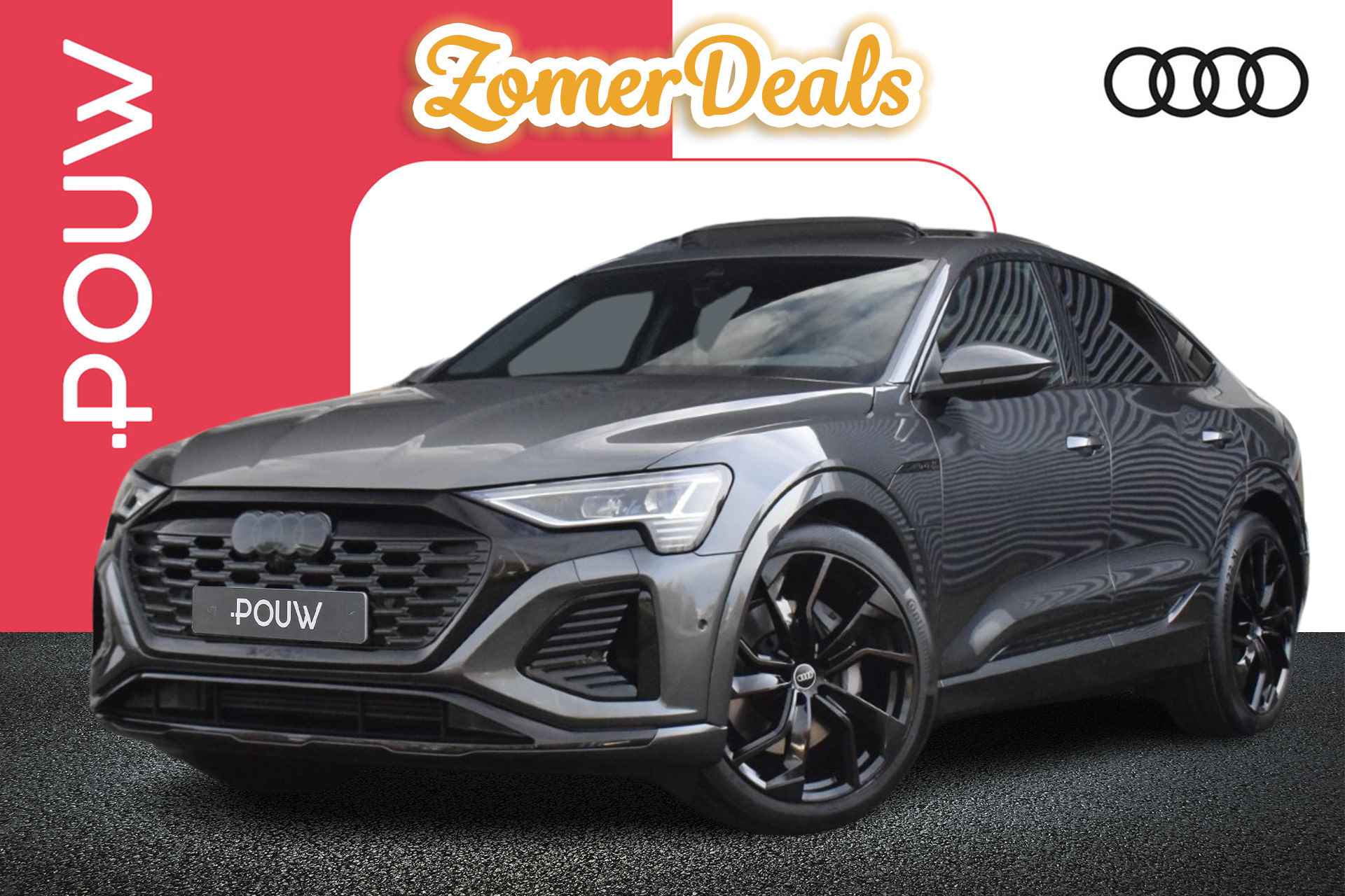 Audi Q8 Sportback e-tron 55 quattro 408pk S Edition Competition 115 kWh | 22" Velgen | Panoramadak - 1/47