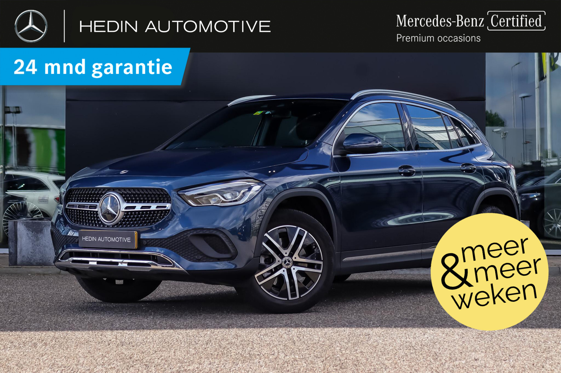 Mercedes-Benz GLA GLA 250e Automaat Business Solution Luxury Limited | Trekhaak | Sfeerverlichting | Stoelverwarming | Camera | Spiegelpakket