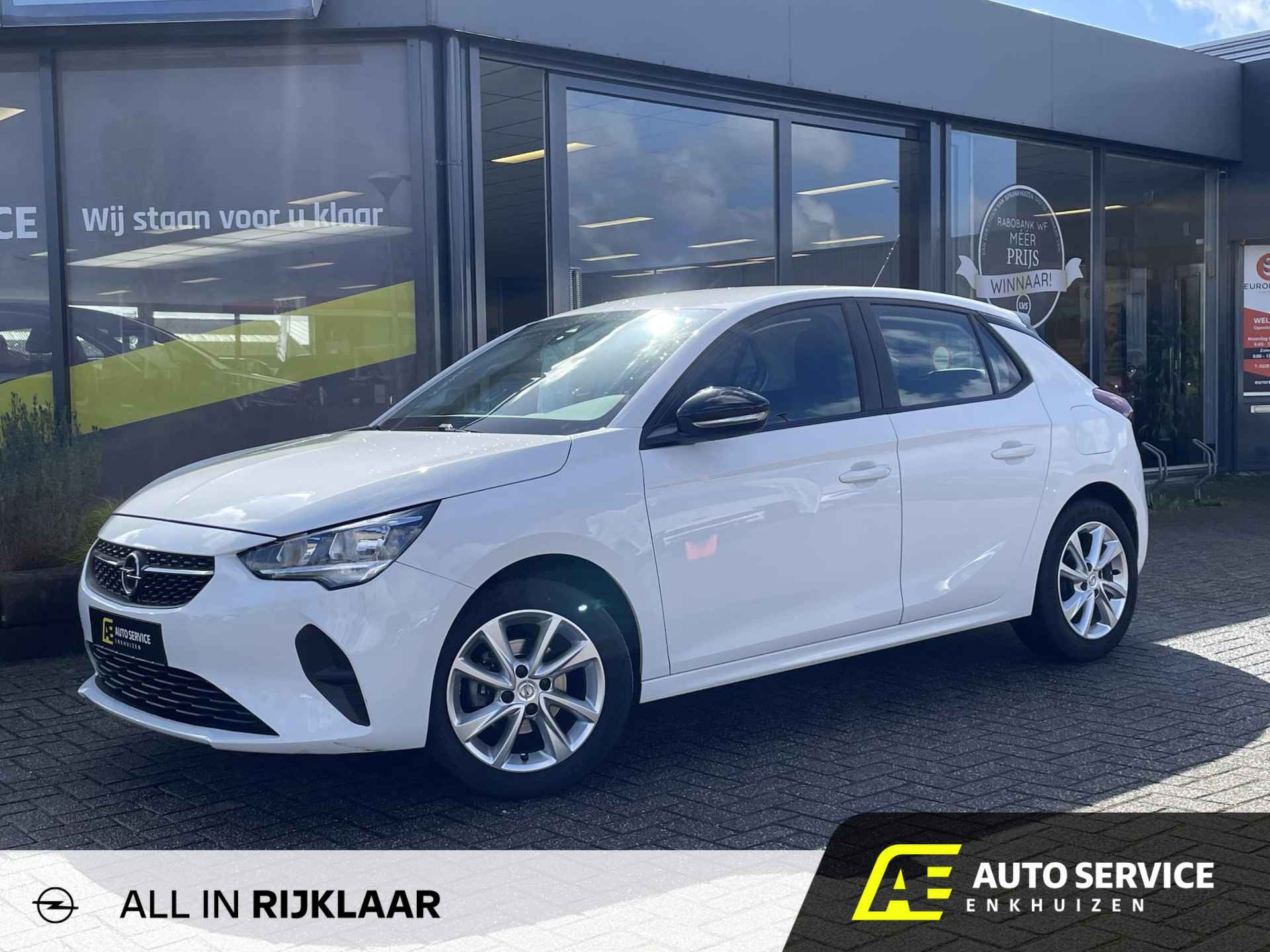 Opel Corsa 1.2 Edition RIJKLAAR incl. Service en garantie | 1e eigenaar ! | Airco | Cruise | LMV | Stoel en stuurverwarming - 1/32