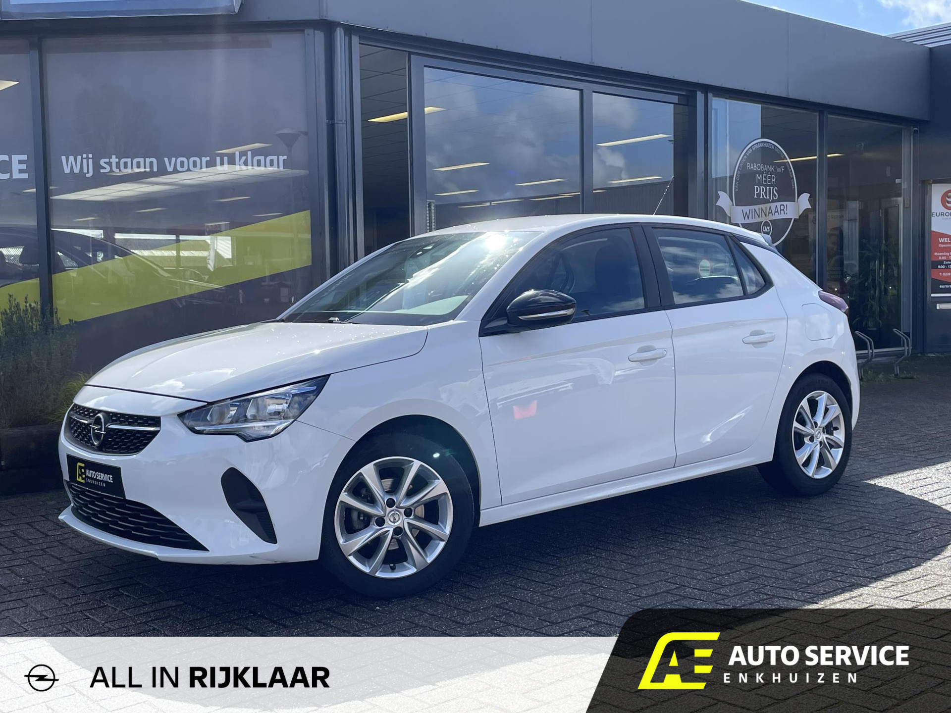 Opel Corsa 1.2 Edition RIJKLAAR incl. Service en garantie | 1e eigenaar ! | Airco | Cruise | LMV | Stoel en stuurverwarming bij viaBOVAG.nl