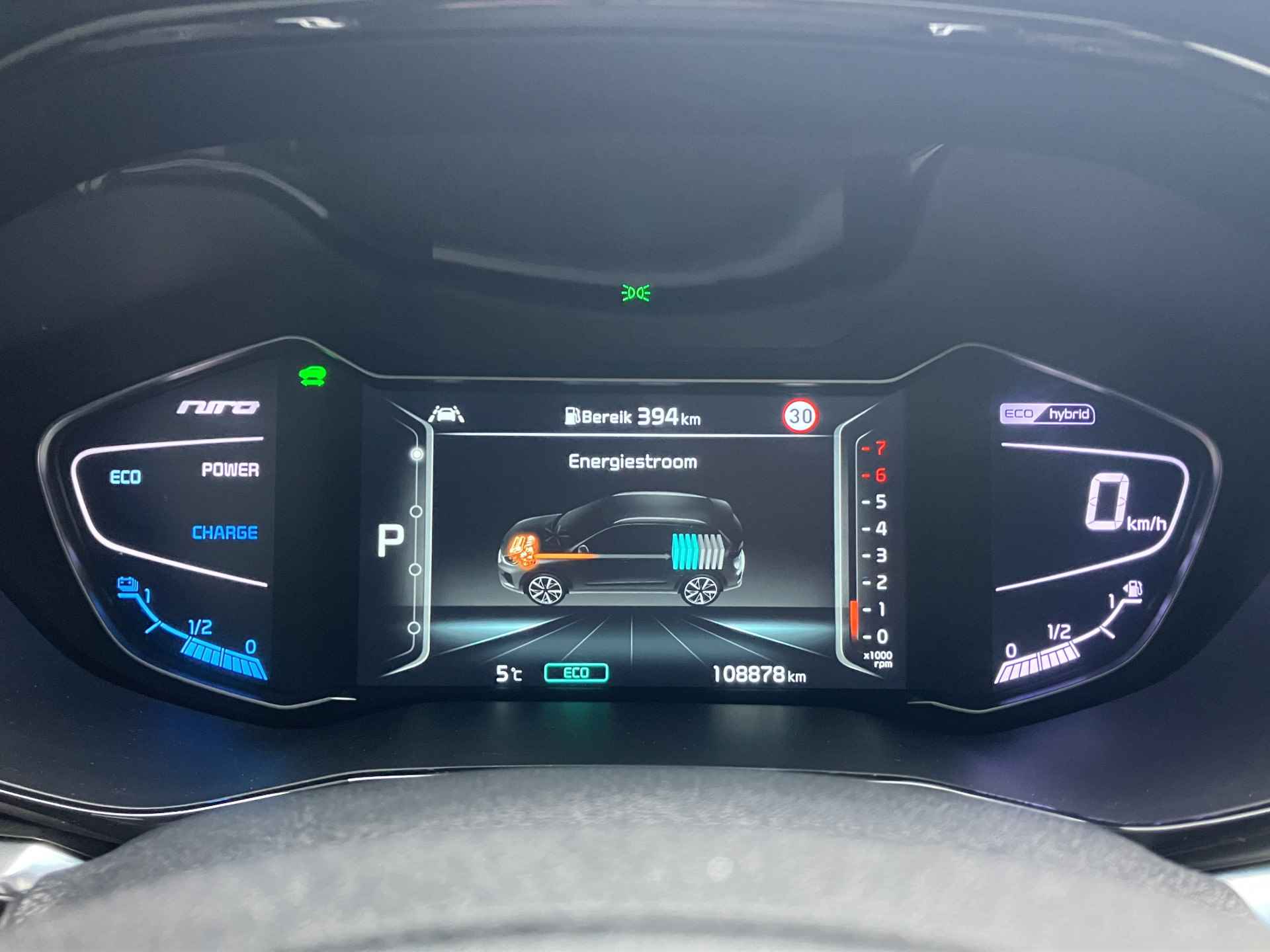 Kia Niro 1.6 GDi Hybrid ExecutiveLine AUT. | 1e eigenaar | camera | navigatie | schuifdak | leder interieur | apple carplay | NL auto - 40/41