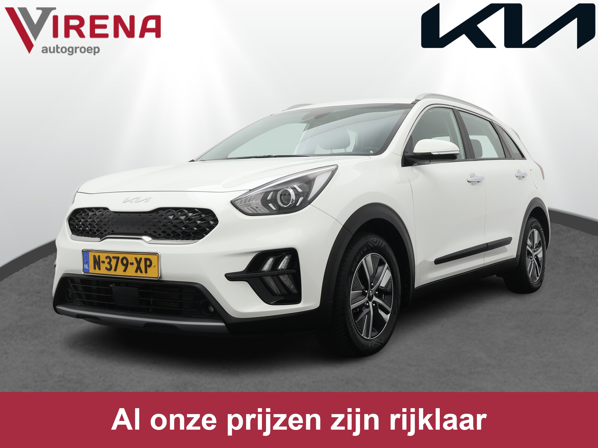 Kia Niro 1.6 GDi Hybrid DynamicLine - Navigatie - Camera - Climate Control - Adaptieve Cruise Control - Fabrieksgarantie tot 02-2029