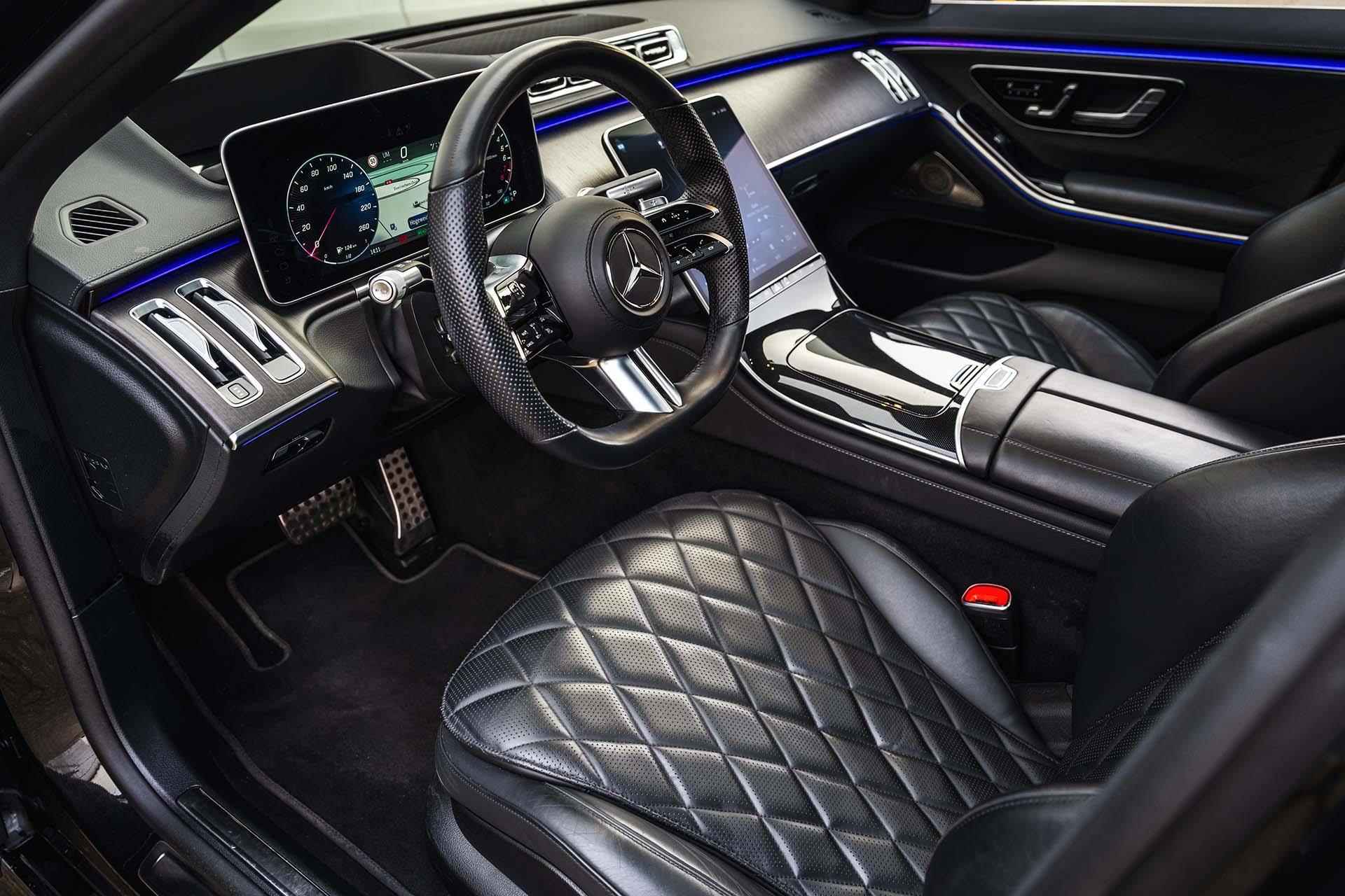 Mercedes-Benz S-klasse 580 e Lang AMG Line Head-UP | 3D bestuurdersdisplay | Burmester 3D | Sfeerverlichting | Chauffeurpakket | Rijassistentie pakket | - 12/41