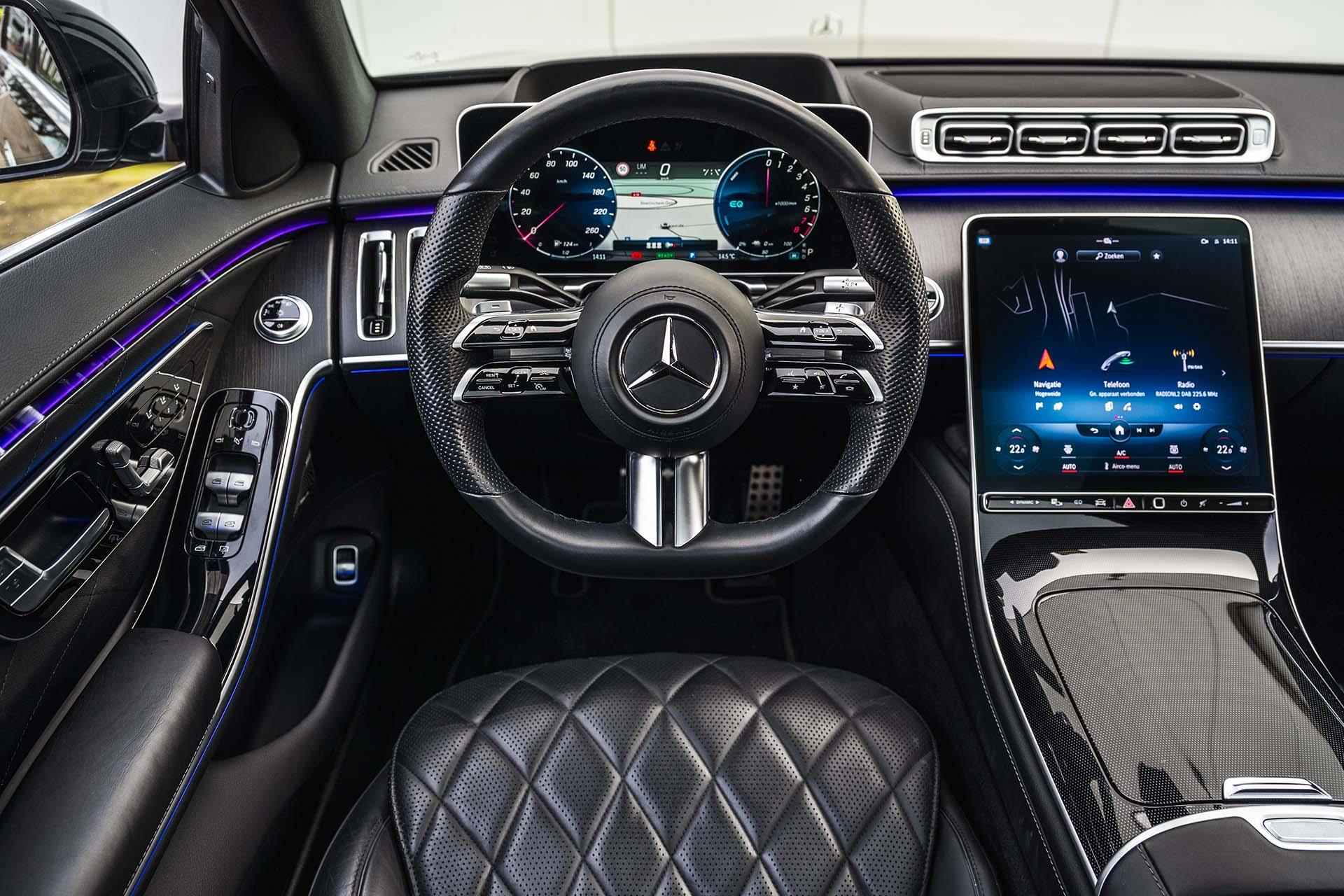 Mercedes-Benz S-klasse 580 e Lang AMG Line Head-UP | 3D bestuurdersdisplay | Burmester 3D | Sfeerverlichting | Chauffeurpakket | Rijassistentie pakket | - 15/41