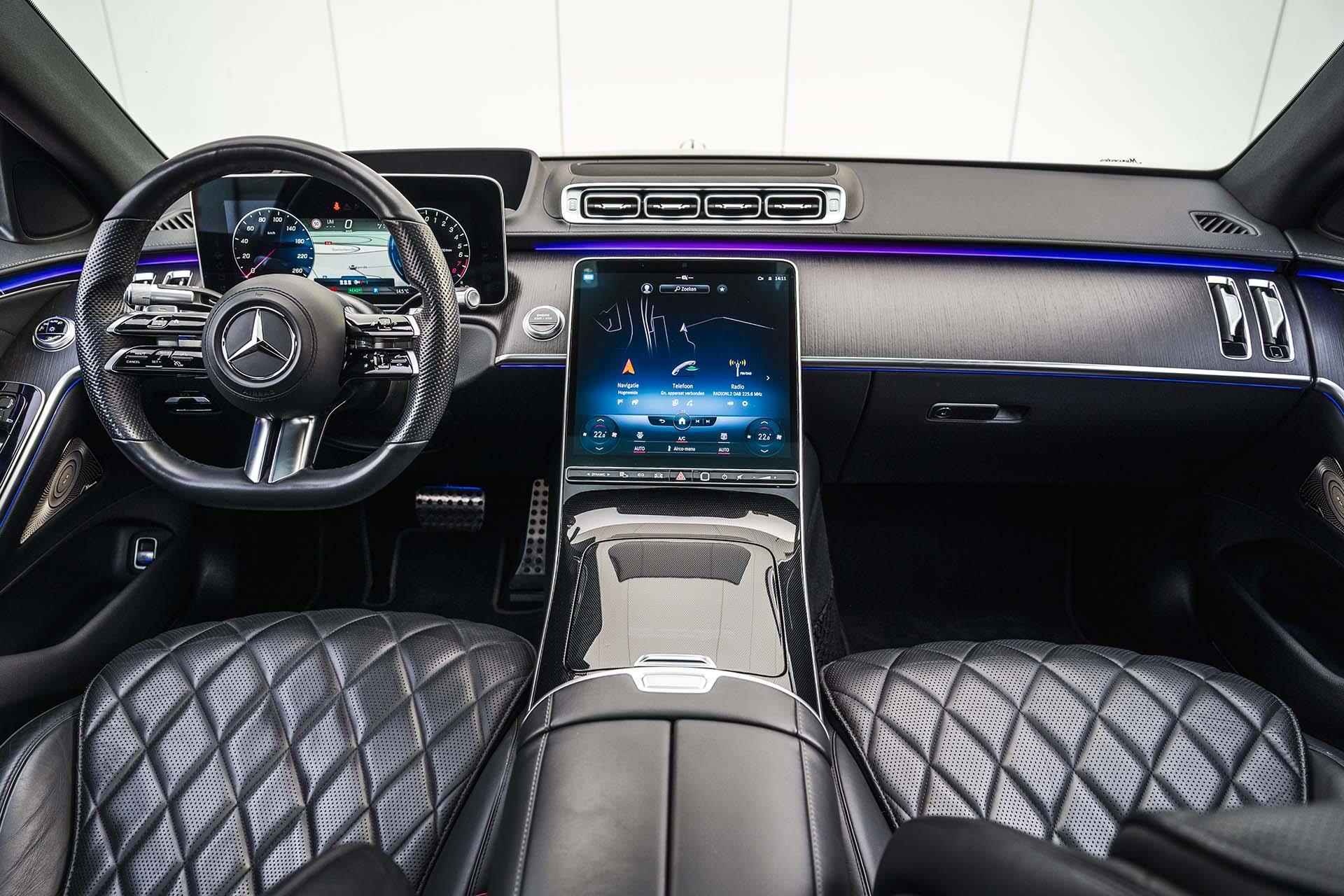 Mercedes-Benz S-klasse 580 e Lang AMG Line Head-UP | 3D bestuurdersdisplay | Burmester 3D | Sfeerverlichting | Chauffeurpakket | Rijassistentie pakket | - 16/41