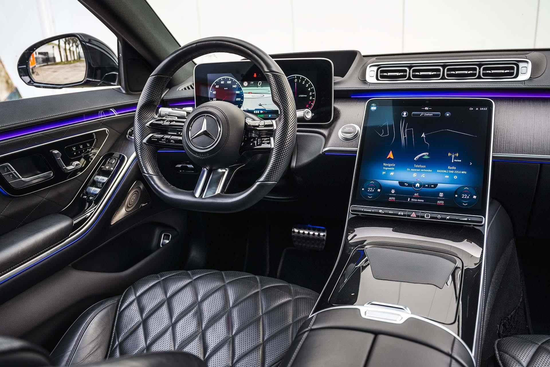 Mercedes-Benz S-klasse 580 e Lang AMG Line Head-UP | 3D bestuurdersdisplay | Burmester 3D | Sfeerverlichting | Chauffeurpakket | Rijassistentie pakket | - 17/41