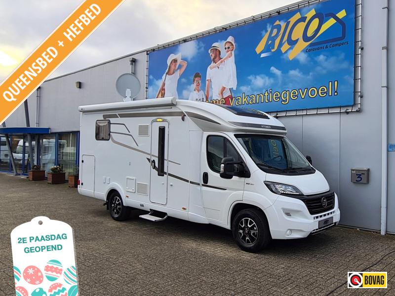 Hymer Tramp 598 GL Chique, hefbed, queensbed