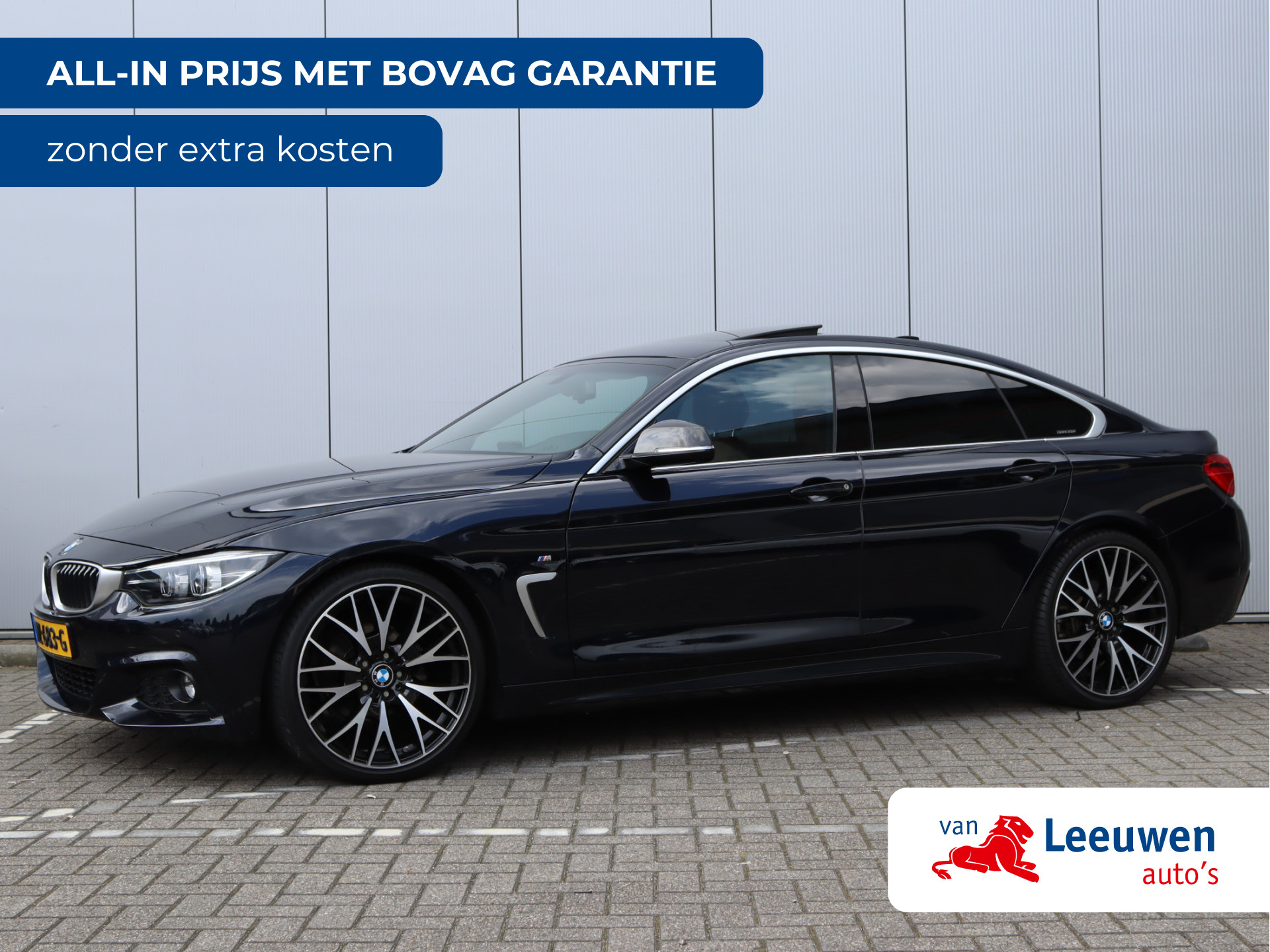 BMW 4 Serie Gran Coupé 420i High Executive | M-sport | Leder | Schuif/kanteldak | Org. Nederlands