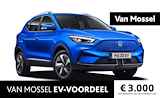 MG ZS EV Long Range Luxury 70 kWh Como Blue  ACTIE voorraad registratiekorting / ( Subsidie particulier € 2.000,= ) diverse kleuren op voorraad !!!!