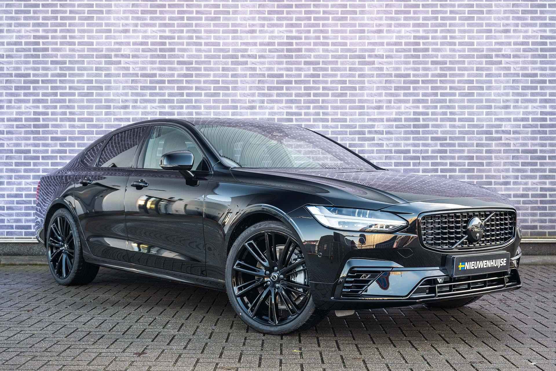 Volvo S90 T8 AWD Ultimate Dark Long Range - Direct uit voorraad leverbaar! - | Black Edition | Nappa leder bekleding | Rondomzicht camera | Head-up Display | Schuif/kanteldak - 12/41