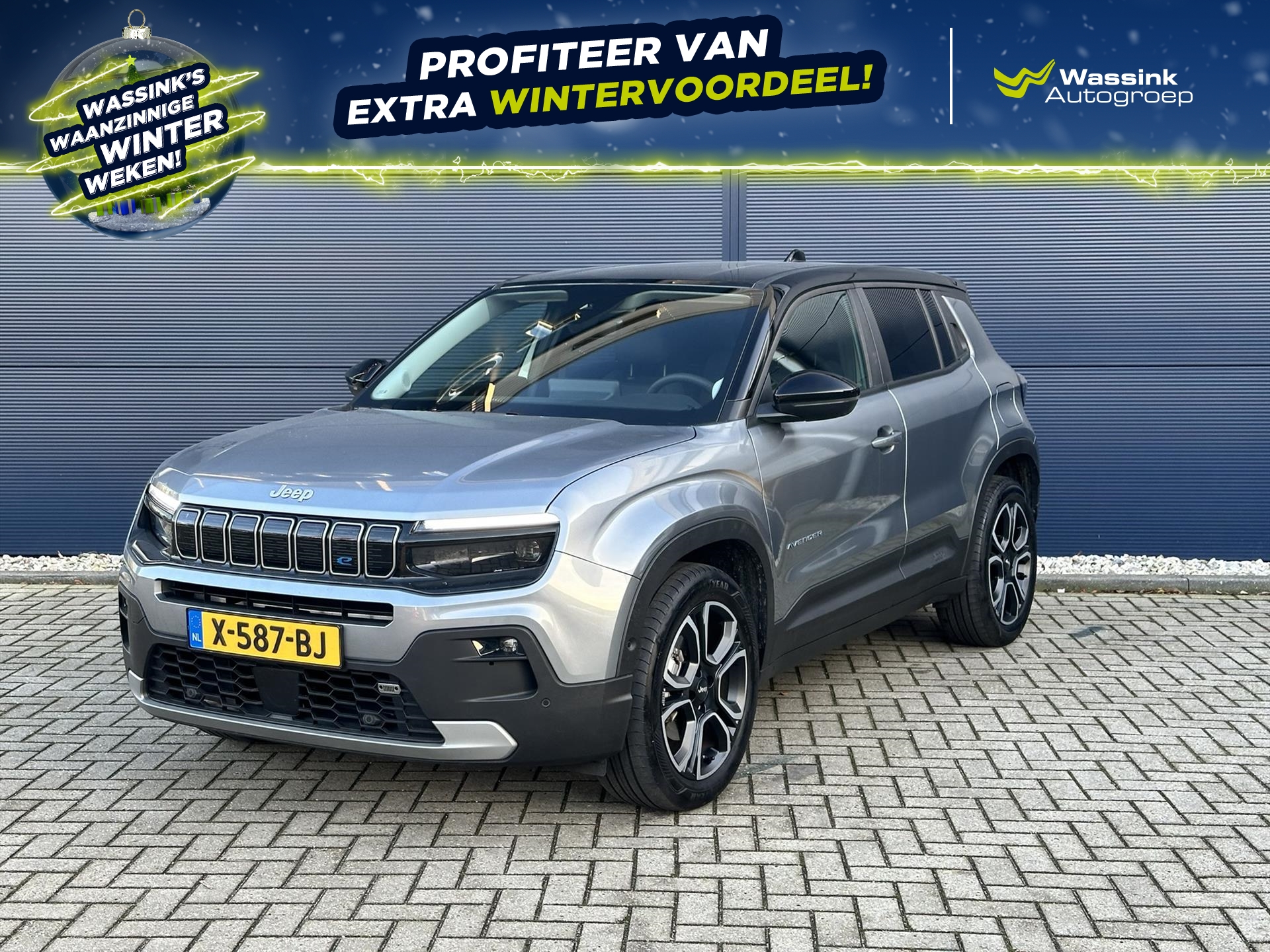 JEEP Avenger 54 kWh 156pk Aut 1st Edition | Elektrische Achterklep | Navigatie | Adaptieve Cruise Control | Stoelverwarming |