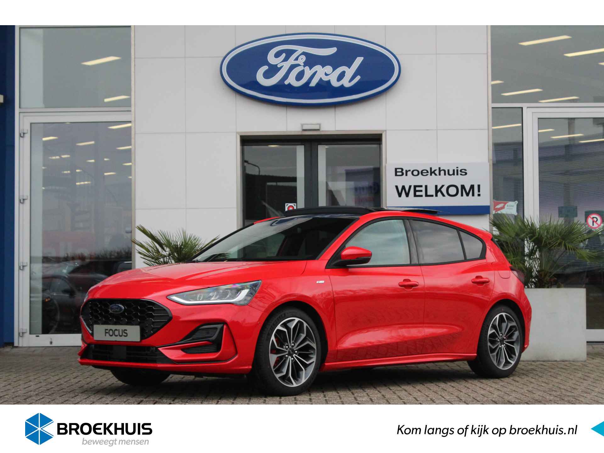 Ford Focus 1.0 EcoBoost Hybrid ST Line X | Panoramadak | Adap. Cruise | AGR-Stoelen - 1/39