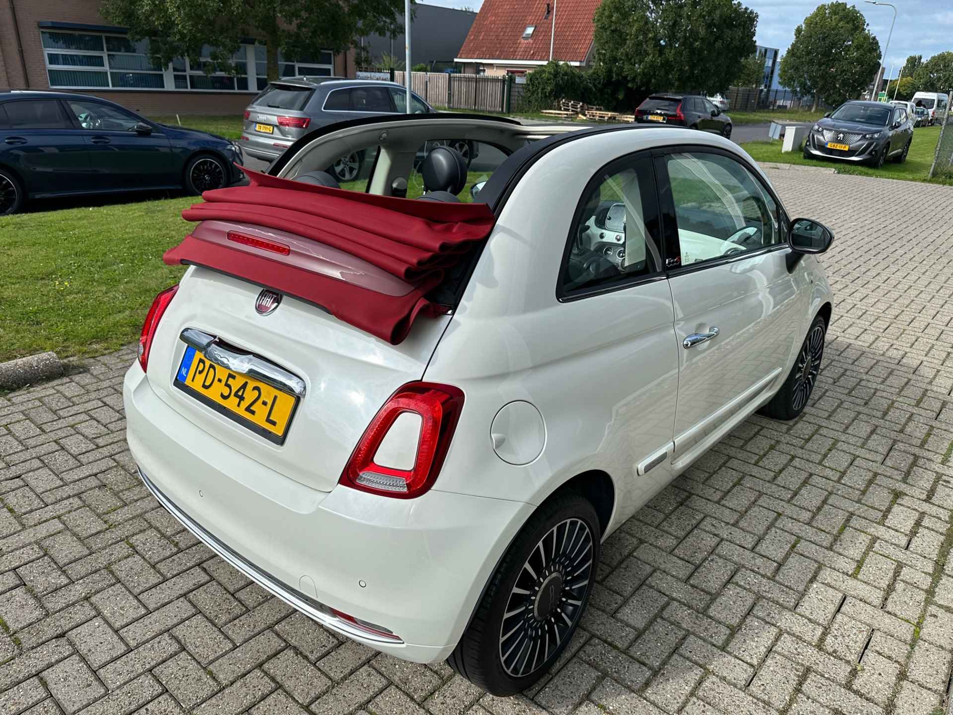 Fiat 500C 0.9 TwinAir Turbo Lounge Parelmoer - 7/27