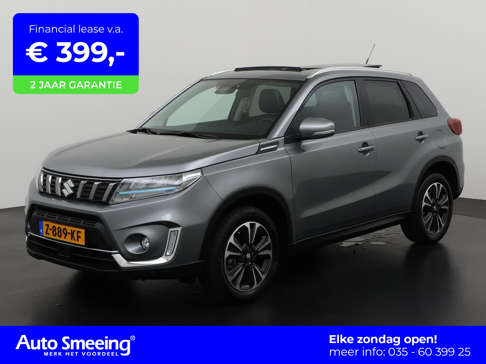 Suzuki Vitara 1.5 Hybrid Select Rhino Edition | Panoramadak | Camera | Stoelverwarming | Zondag Open!