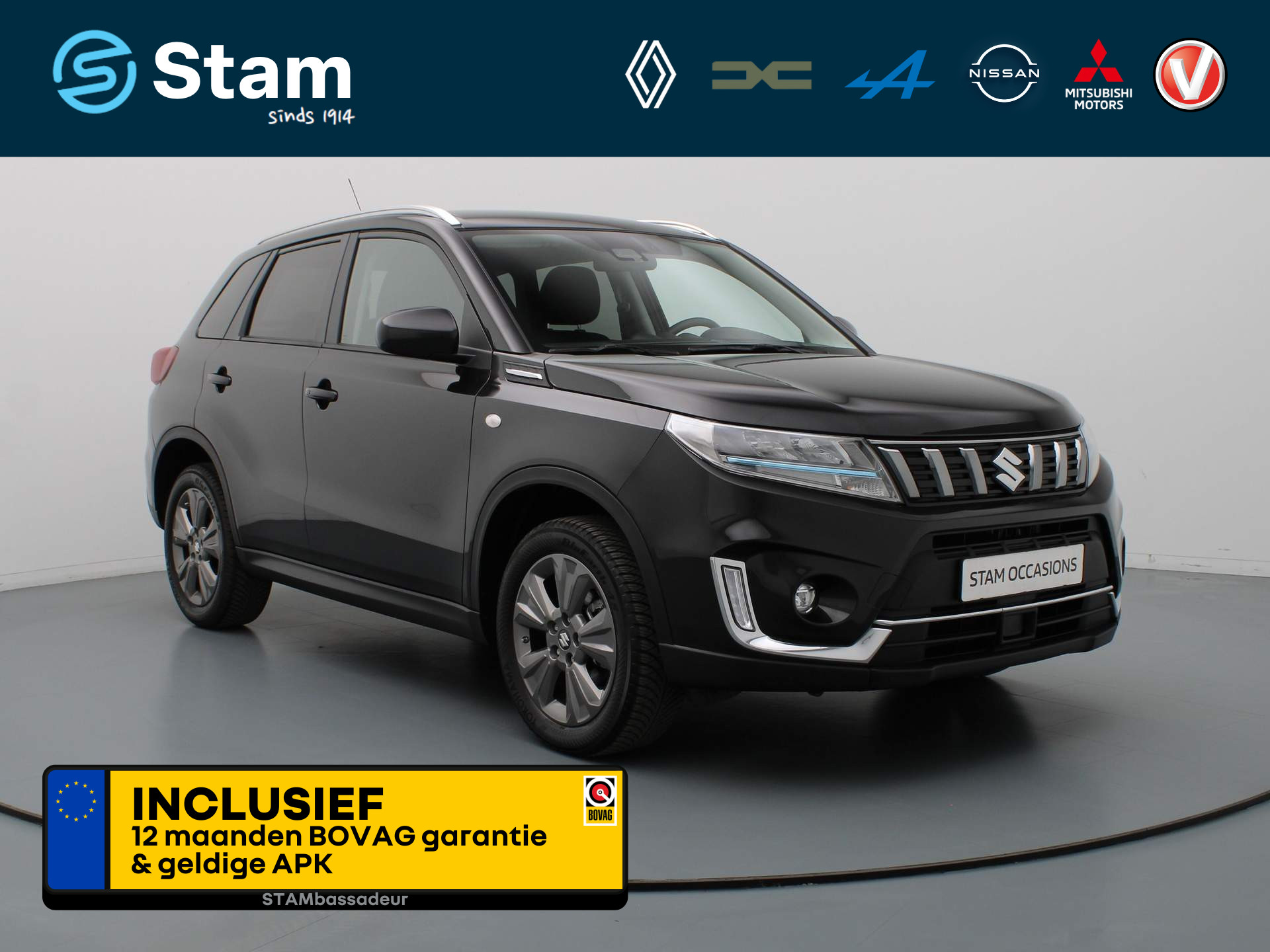 Suzuki Vitara 115pk Hybrid Select Adapt. cruise | Camera | Carplay | Climate | Stoelverwarming