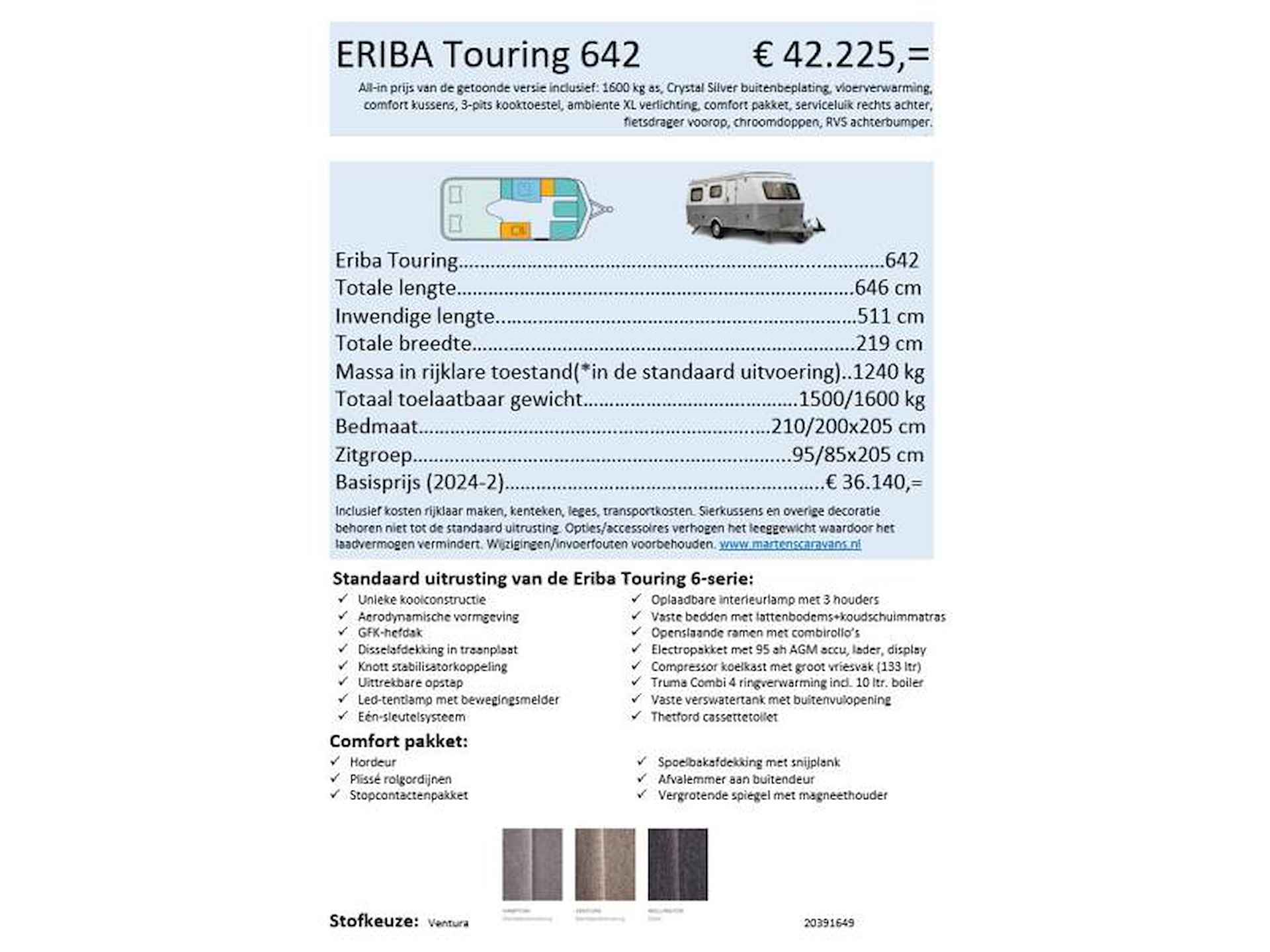 Eriba Touring 642 - 20/20