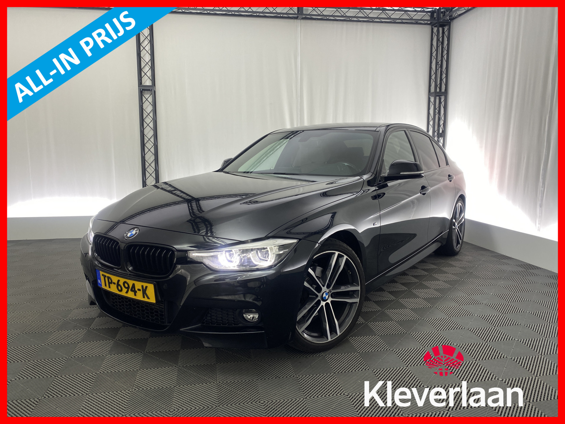 BMW 3 Serie 318i M Sport Shadow Executive Automaat | Apple Carplay | Navi | 19'' LMV | Leder | Stoelverw. |