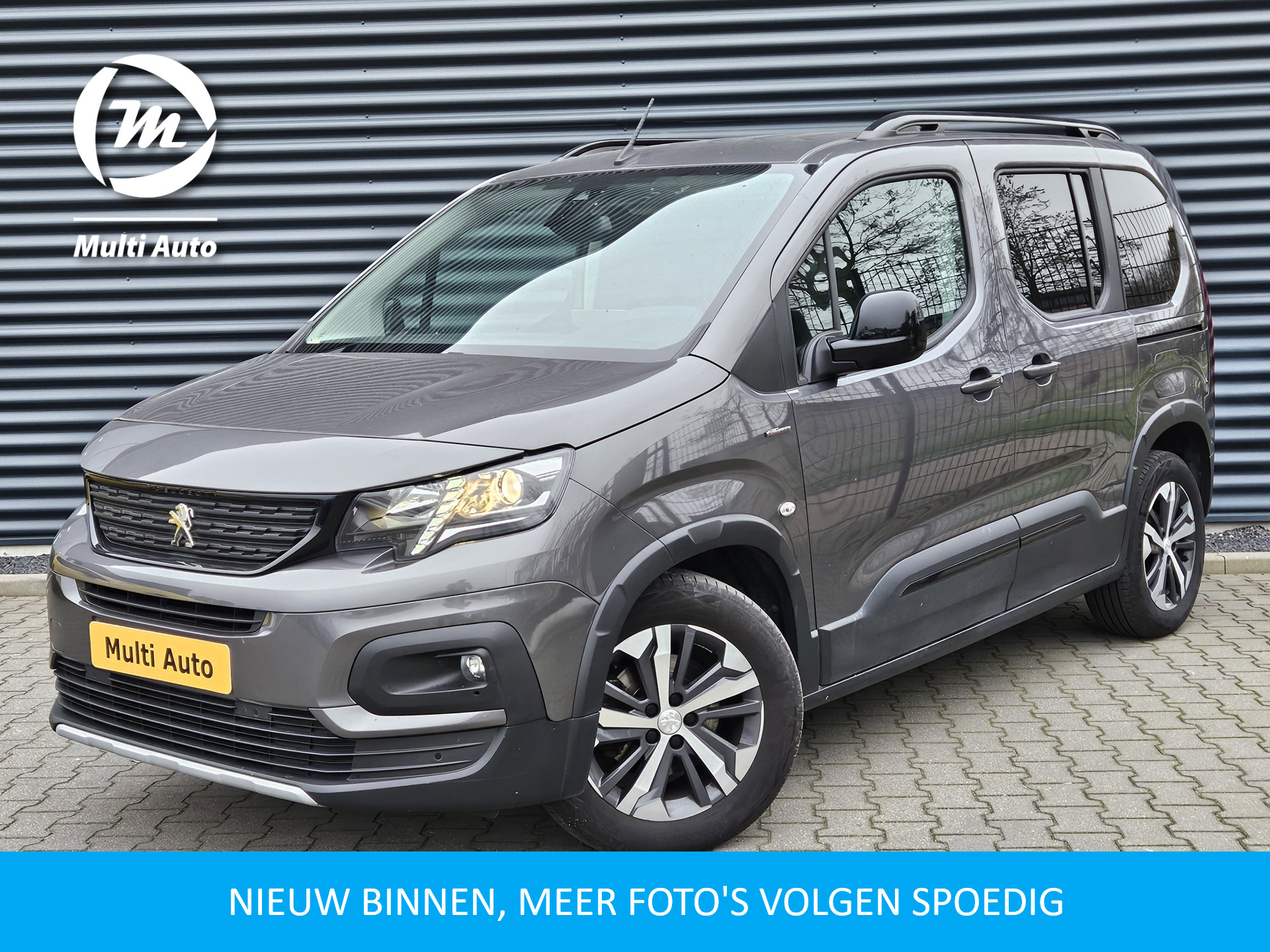 Peugeot Rifter 1.2 Puretech GT-Line 130pk Automaat 5 Persoons | Adaptive Cruise | 360 Camera | Keyless | Navi | DAB | Apple Carplay | 17"L.M |