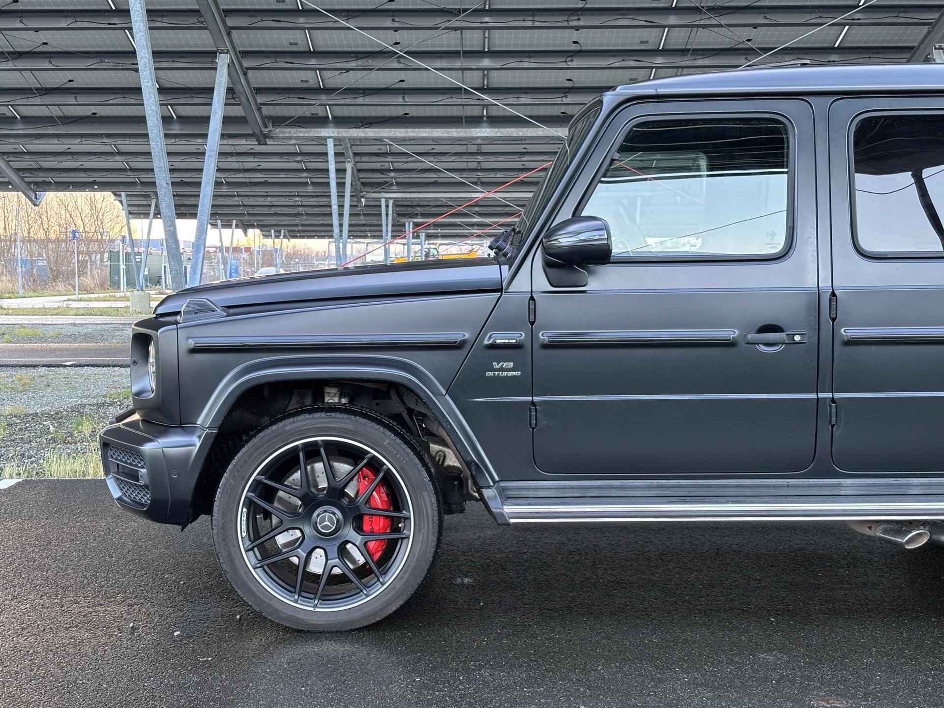 Mercedes-Benz G-klasse 63 AMG | Grijs kenteken | Schuifdak | Burmester audio | Massagestoelen | Multibeam LED | Standkachel | 360 camera | - 18/50