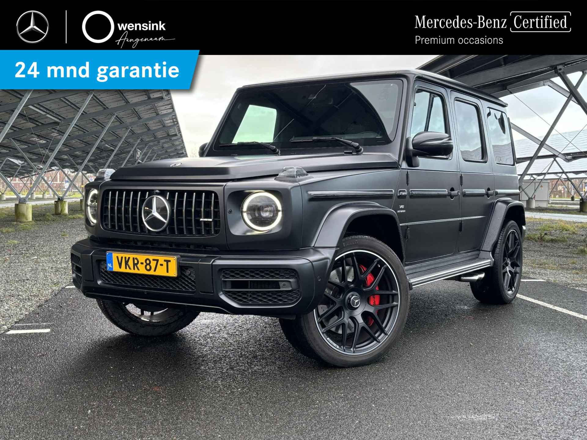 Mercedes-Benz G-klasse 63 AMG | Grijs kenteken | Schuifdak | Burmester audio | Massagestoelen | Multibeam LED | Standkachel | 360 camera | - 50/50