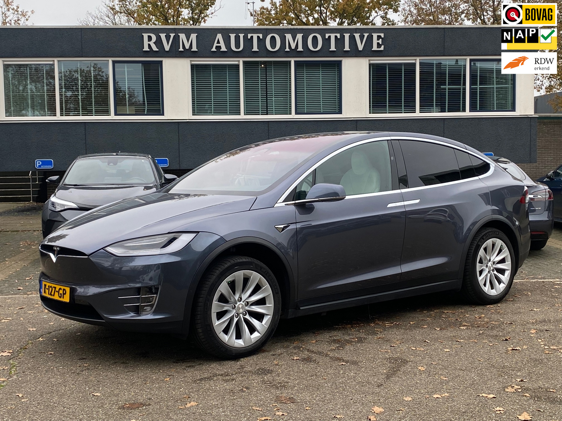 Tesla Model X Long Range 100Kwh 5pl RAVEN TOPSTAAT! | RIJKLAARPRIJS incl. 12mnd Bovag en resterende fabr. garantie Tesla