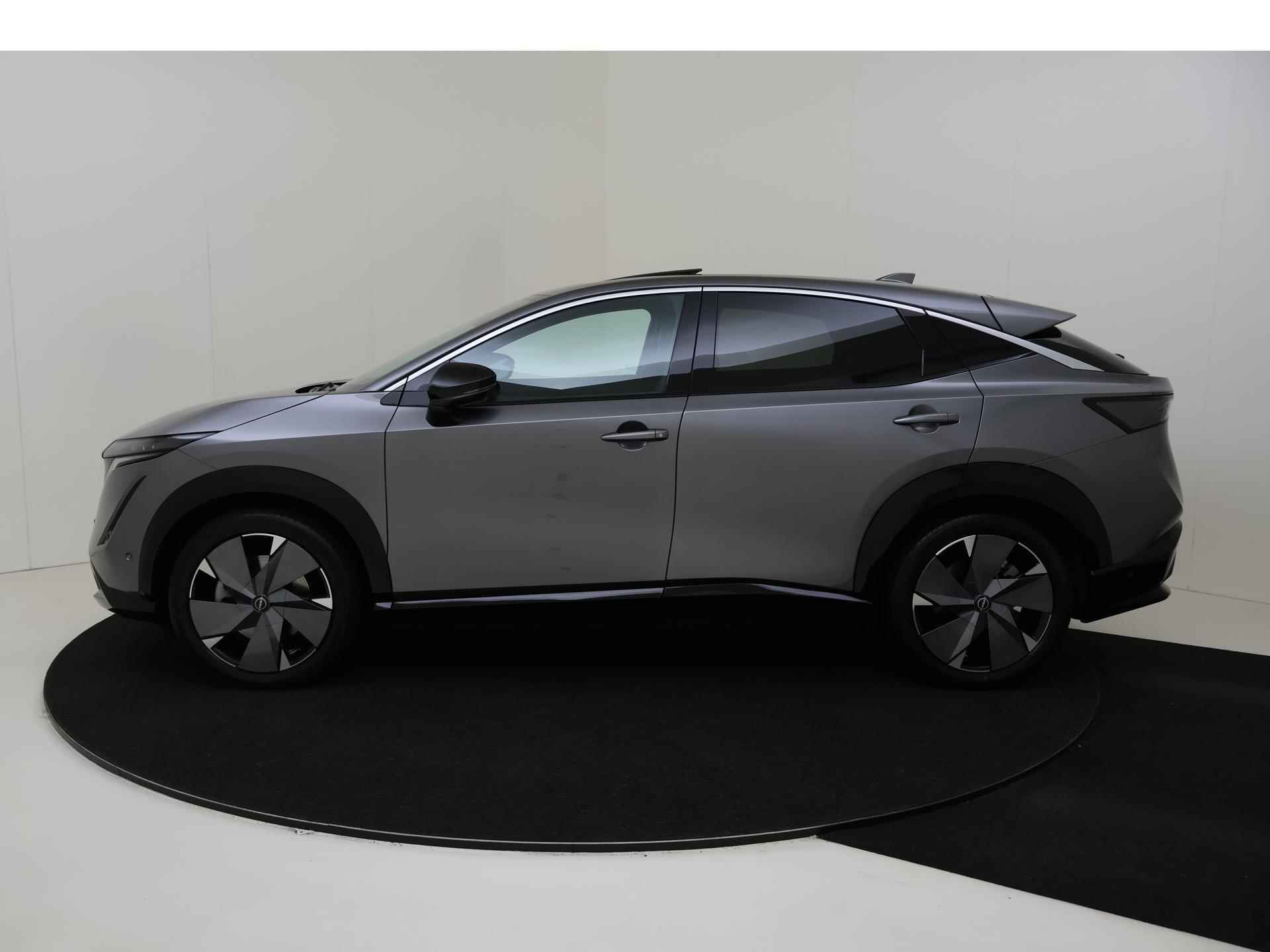Nissan Ariya Evolve 66 kWh | Premium Leder | Stoelverwarming & -ventilatie | Glazen Schuif/kanteldak | ProPILOT | 360-graden Camera | Full-Map Navigatie | Apple Carplay & Android Auto - 2/35