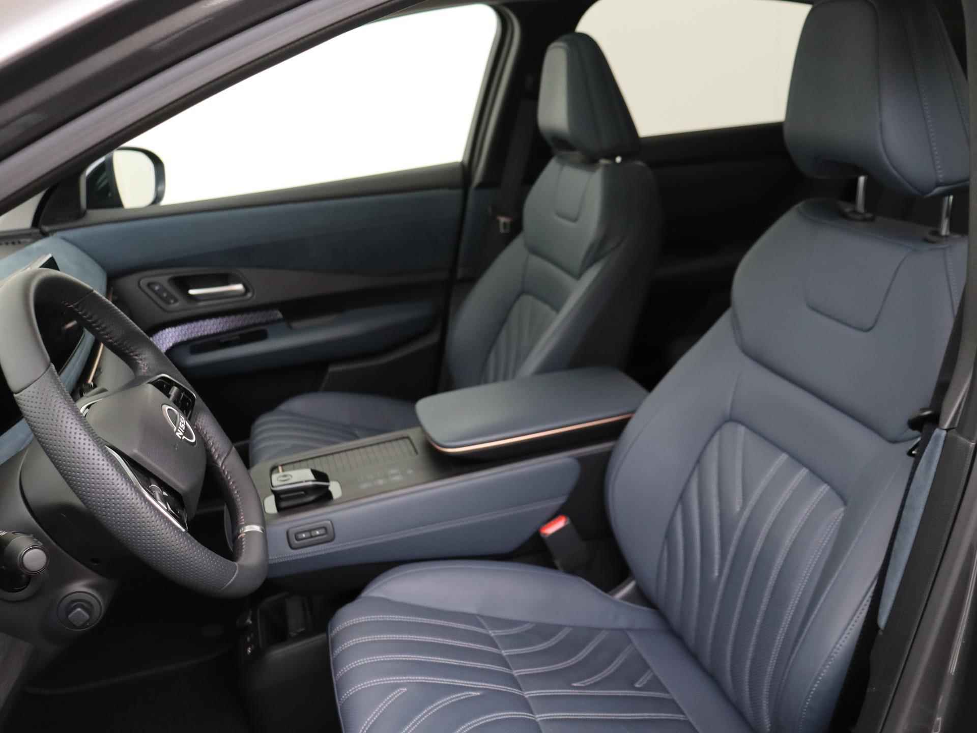 Nissan Ariya Evolve 66 kWh | Premium Leder | Stoelverwarming & -ventilatie | Glazen Schuif/kanteldak | ProPILOT | 360-graden Camera | Full-Map Navigatie | Apple Carplay & Android Auto - 3/35