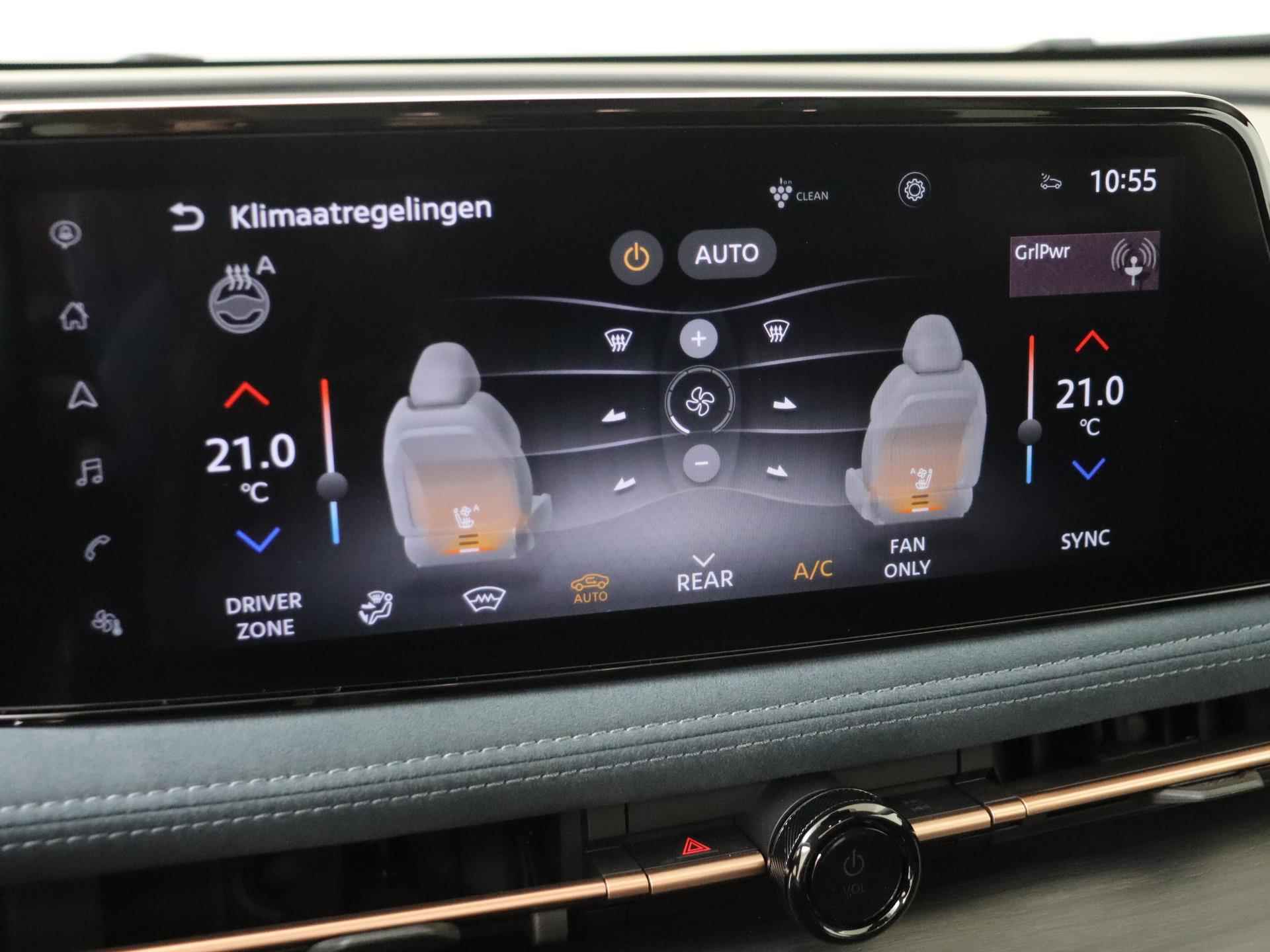 Nissan Ariya Evolve 66 kWh | Premium Leder | Stoelverwarming & -ventilatie | Glazen Schuif/kanteldak | ProPILOT | 360-graden Camera | Full-Map Navigatie | Apple Carplay & Android Auto - 17/35