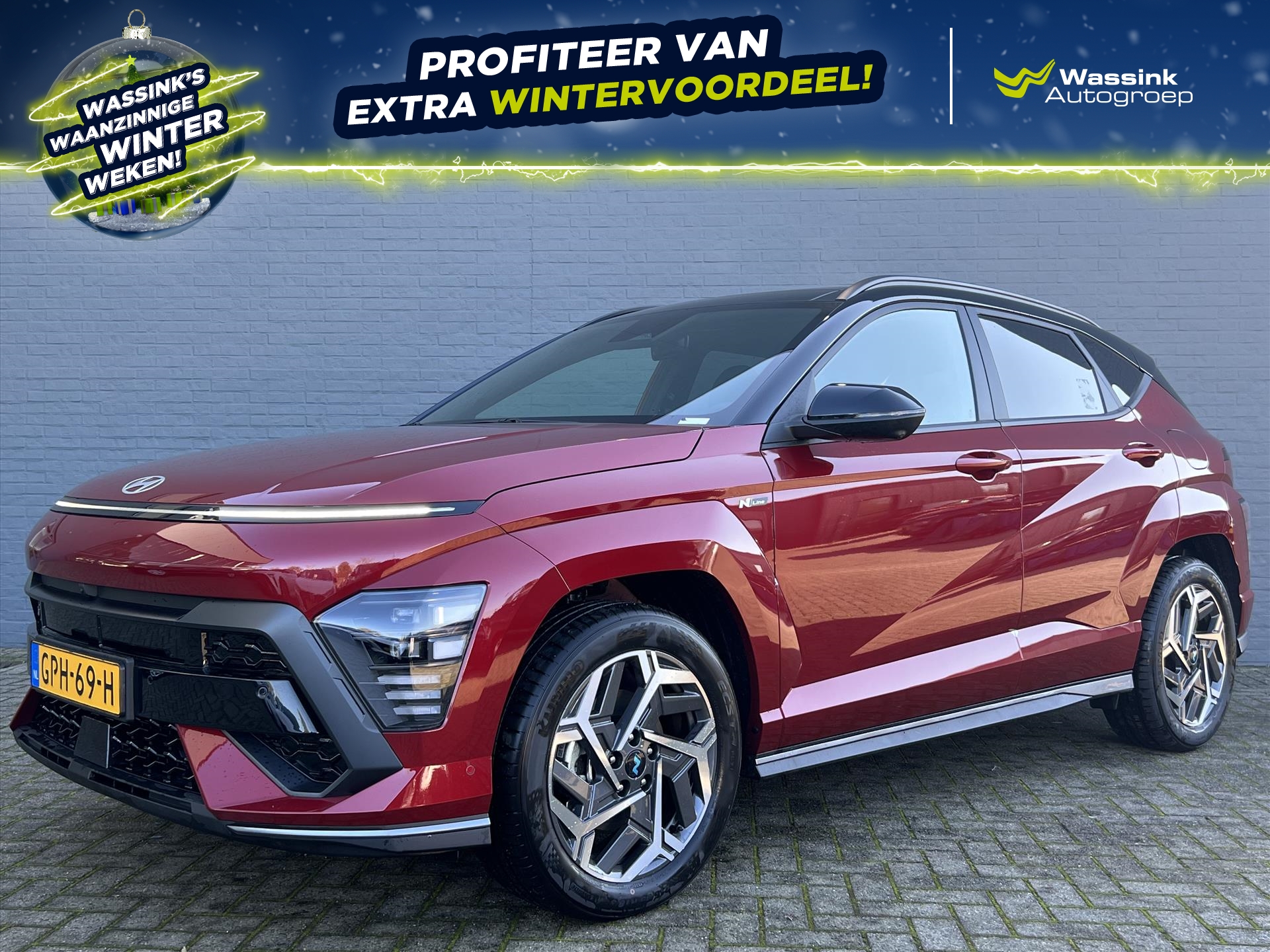 HYUNDAI Kona New 1.6 GDI HEV 141pk N-Line | Two Tone | Sportieve Uitvoering