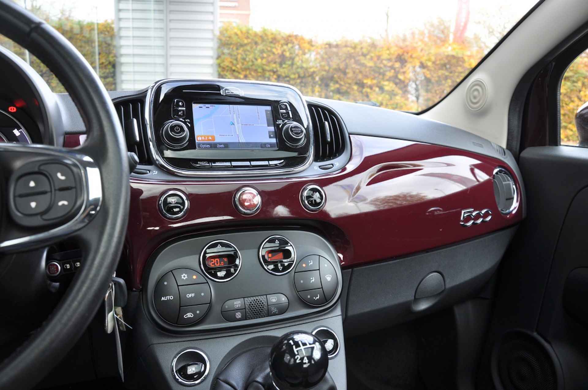 Fiat 500 4 CYL! Navi Clima 1.2 Lounge - 8/19