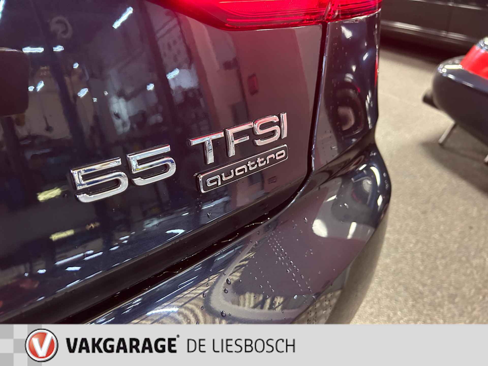 Audi A8 55 TFSI quattro / Leder / Navigatie / 20inch / B&O / stoel verwarming voor + achter. - 23/43