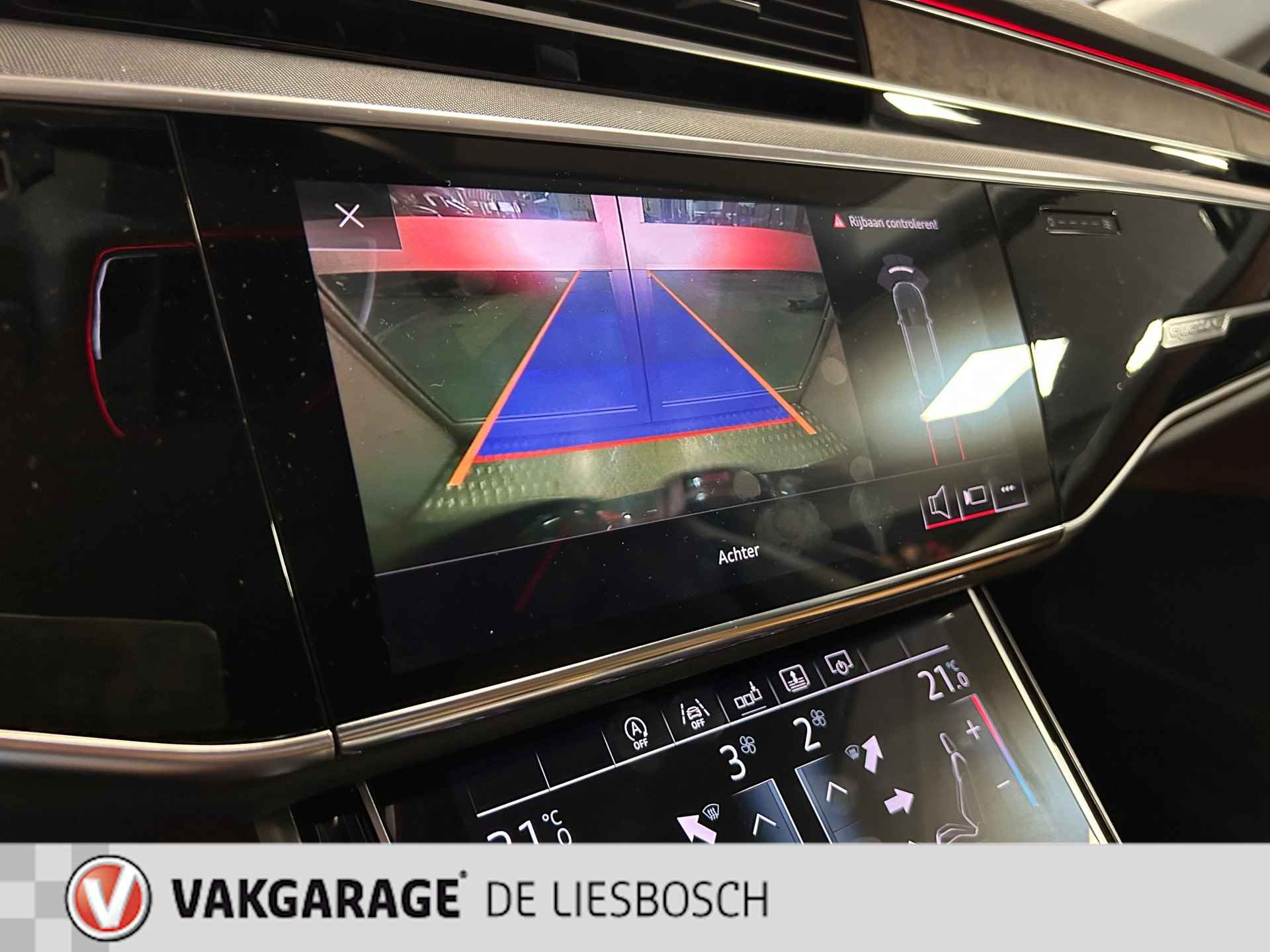 Audi A8 55 TFSI quattro / Leder / Navigatie / 20inch / B&O / stoel verwarming voor + achter. - 41/43