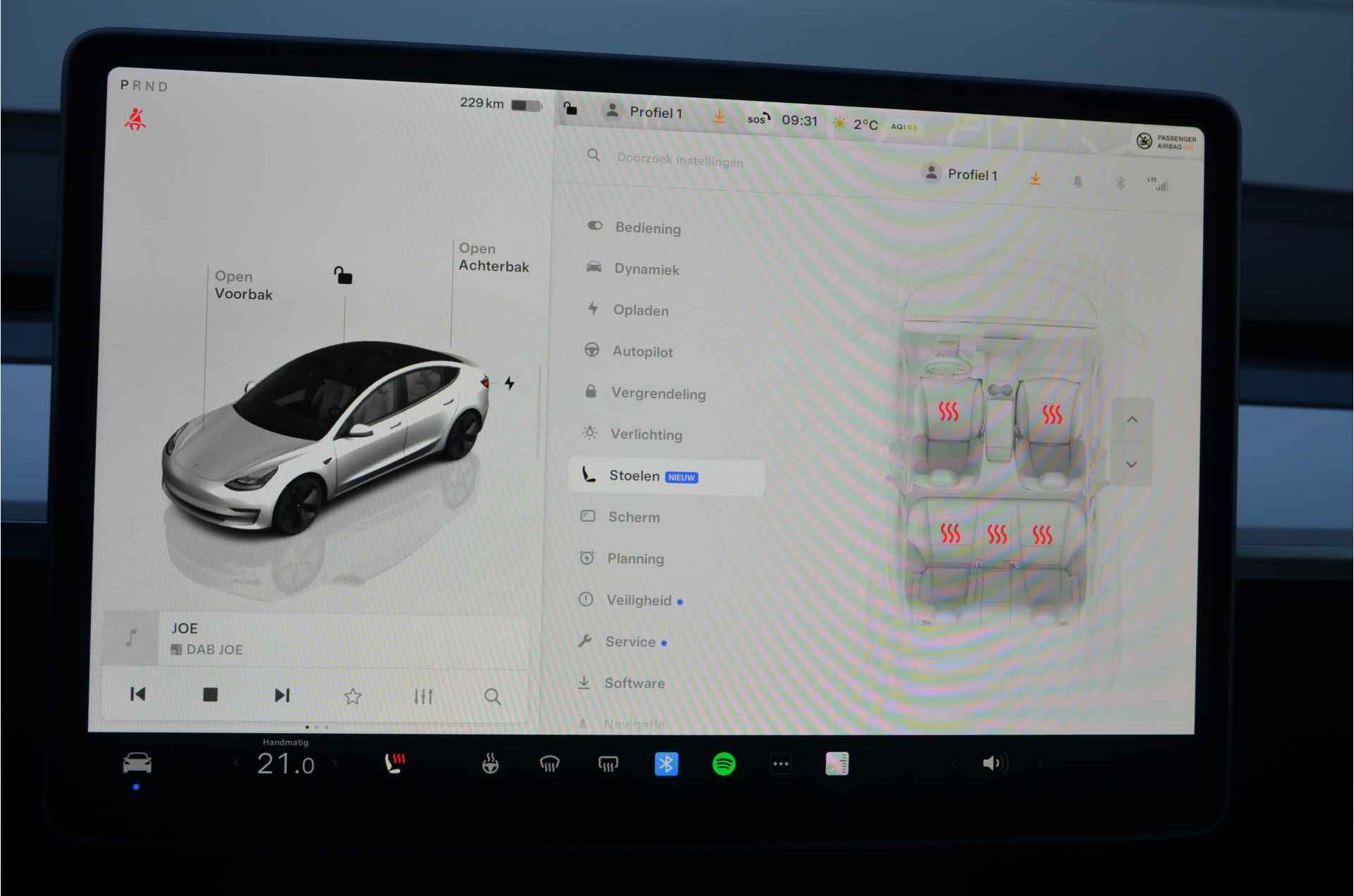 Tesla Model 3 Standard RWD Plus 60 kWh AutoPilot, Winterbanden, LFP accu, dus 100% opladen! - 18/35