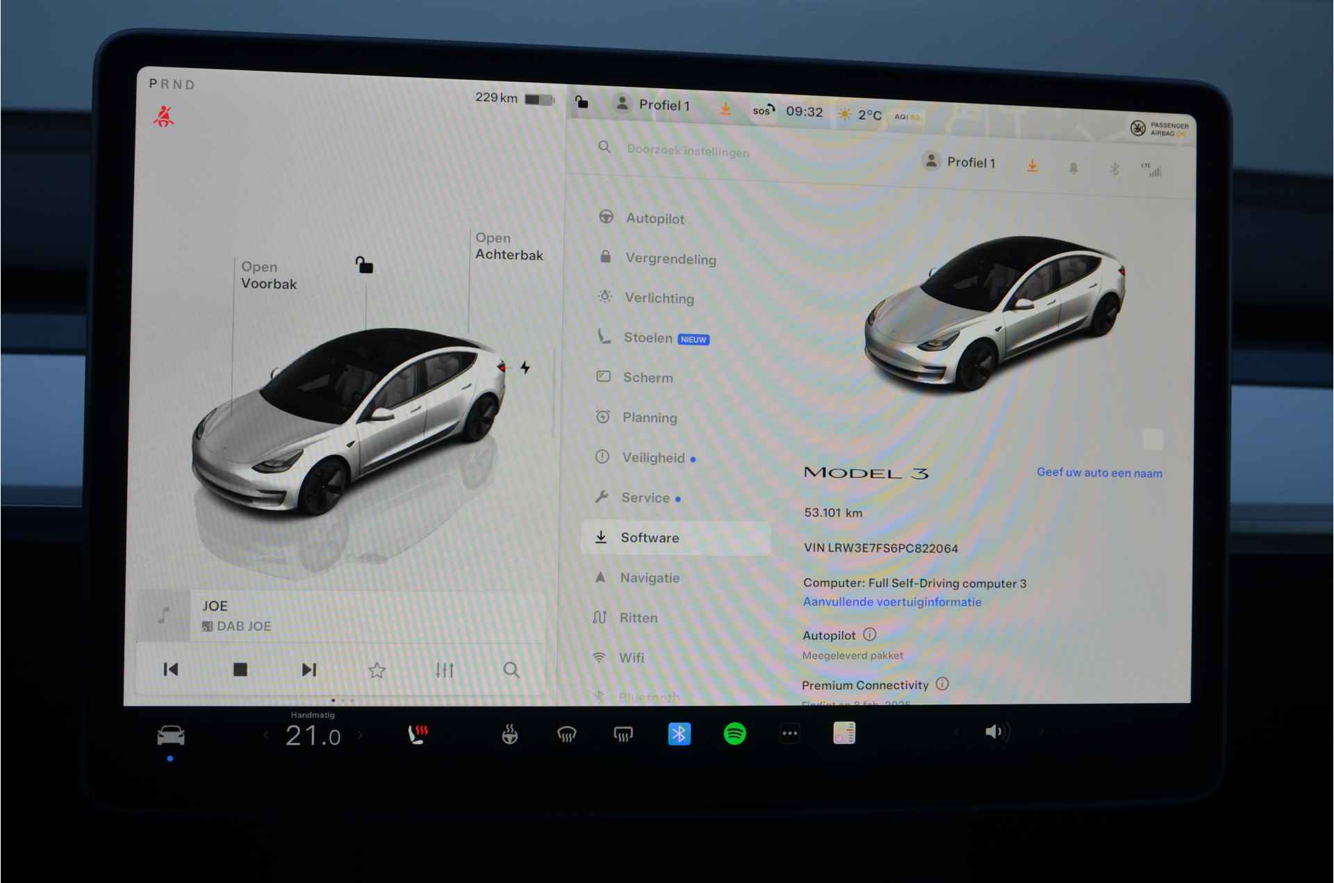 Tesla Model 3 Standard RWD Plus 60 kWh AutoPilot, Winterbanden, LFP accu, dus 100% opladen! - 23/35