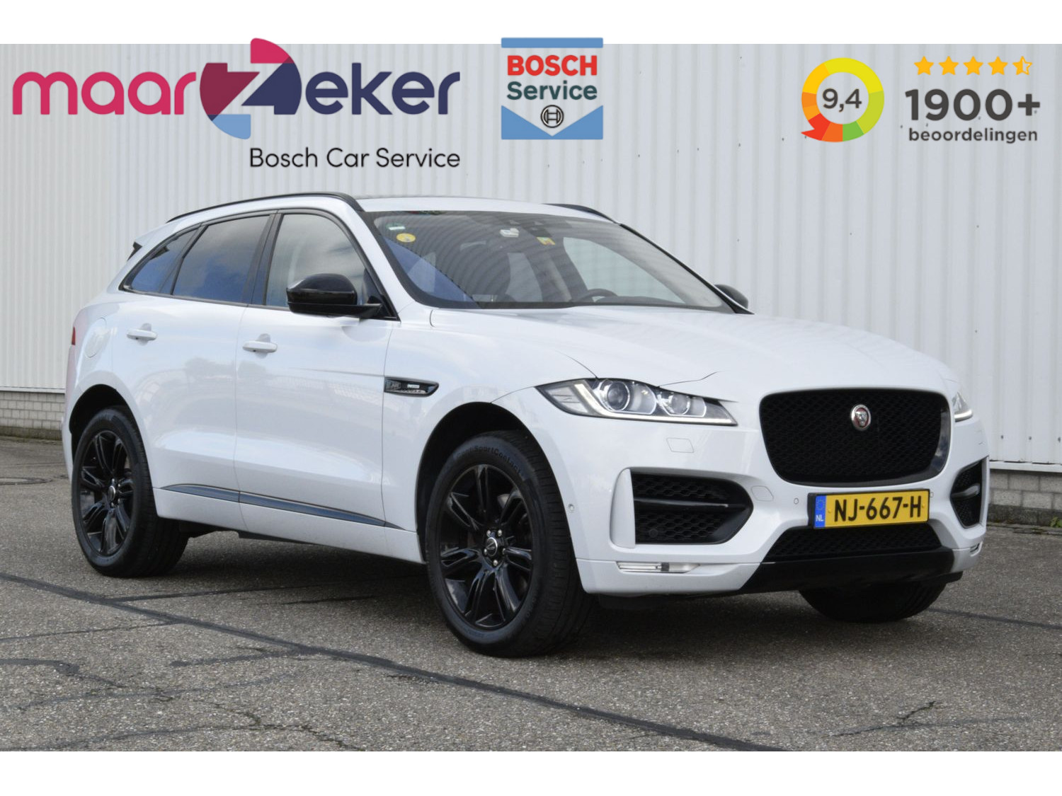 Jaguar F-Pace 3.0 TwinTurbo 300Pk R-Sport AWD | Head-Up | Pano-Schuifdak | Navi | Dode Hoek | Digital Cockpit | Aut. Achterklep |