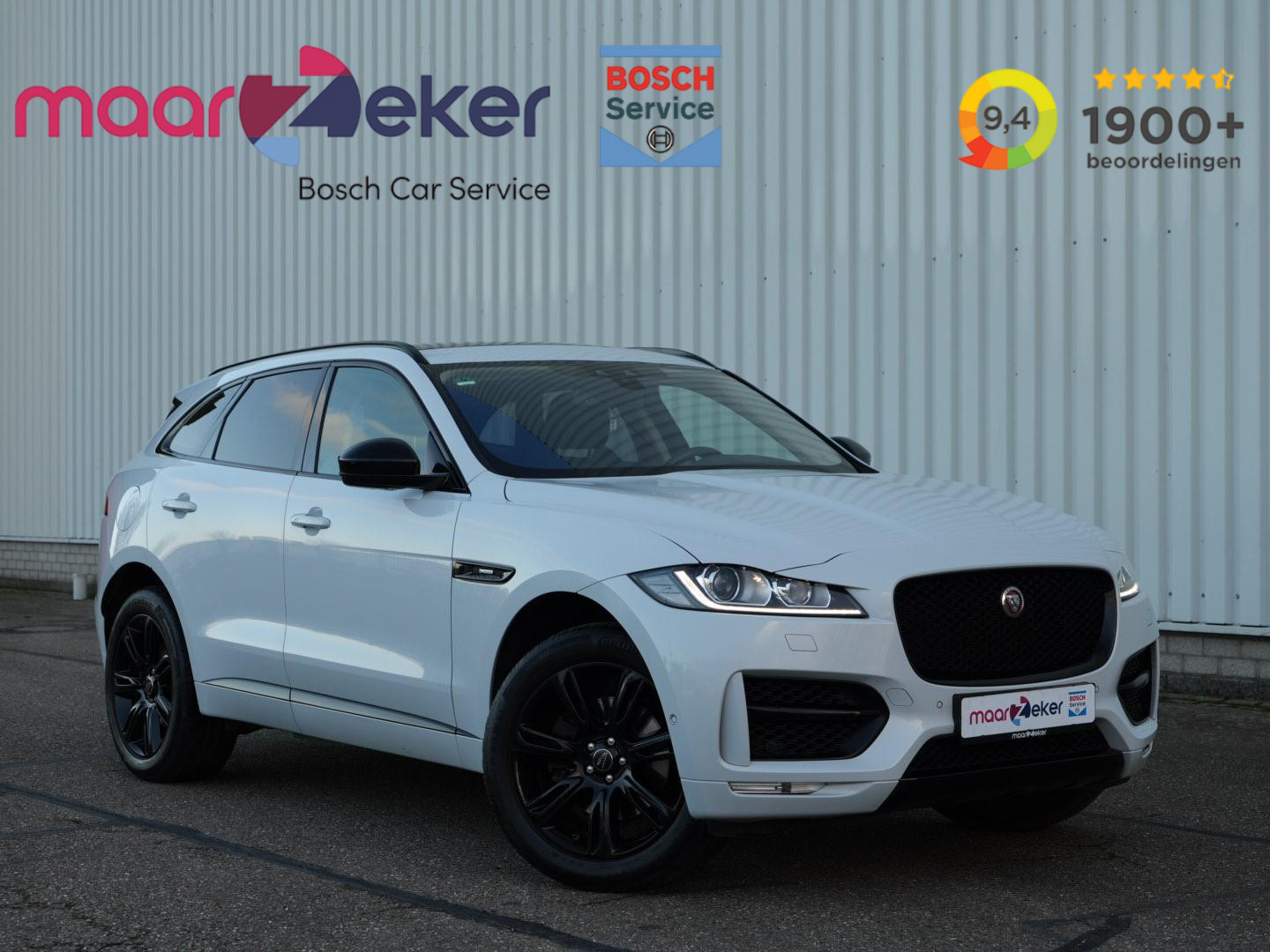 Jaguar F-Pace 3.0 TwinTurbo 300Pk R-Sport AWD | Head-Up | Pano-Schuifdak | Navi | Dode Hoek | Digital Cockpit | Aut. Achterklep |