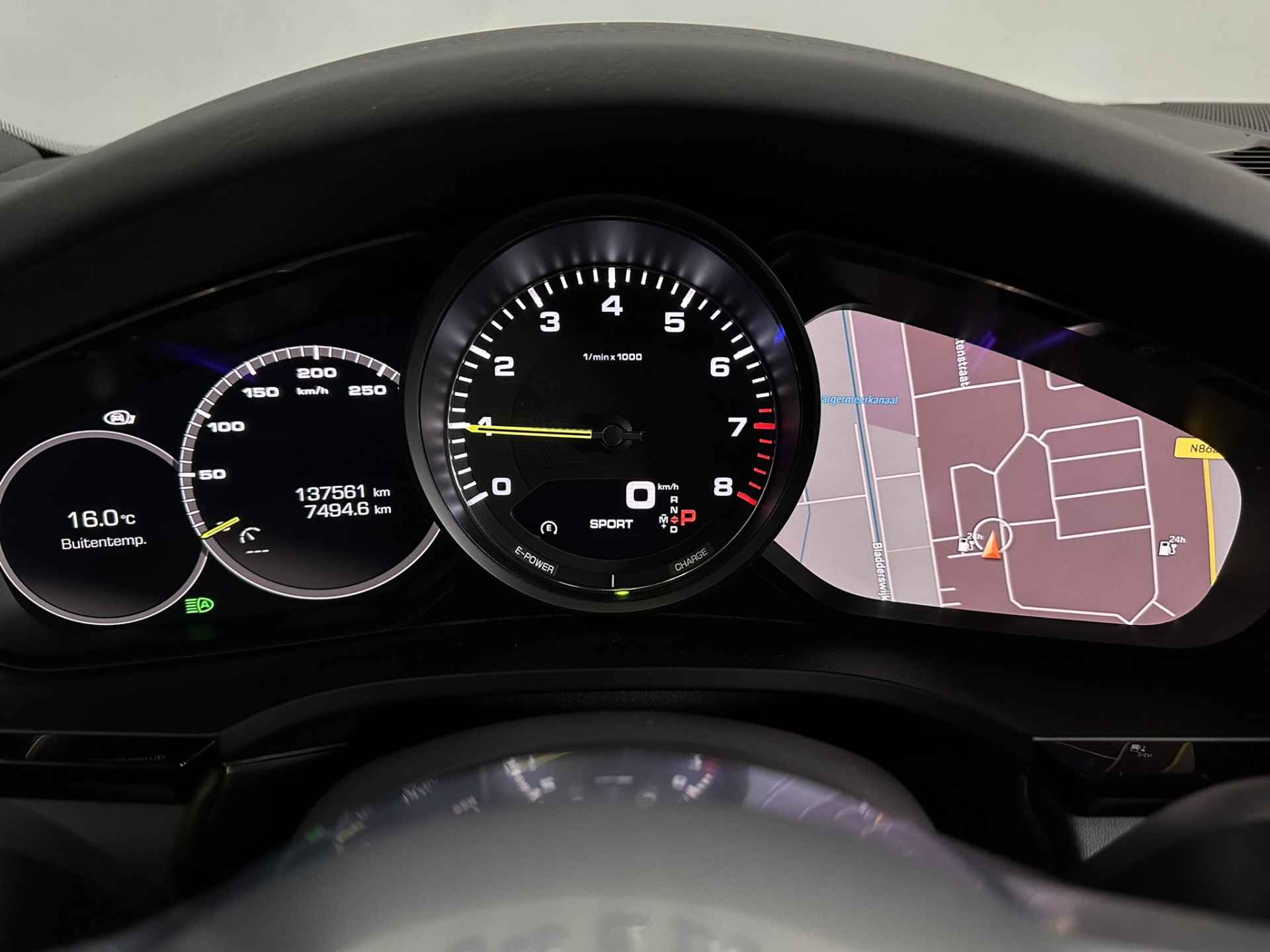 Porsche Cayenne 3.0 E-Hybrid LED PDLS+ | Bose | Luchtvering | Adaptive Cruise | 360 Camera | Panorama | Leder | Trekhaak | Stoelkoeling | Apple Carplay Android Auto | Isofix | NAP | - 20/54