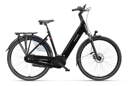 BATAVUS Finez E-Go Power N8 Lageinstap Zwart Glans 57cm 2024