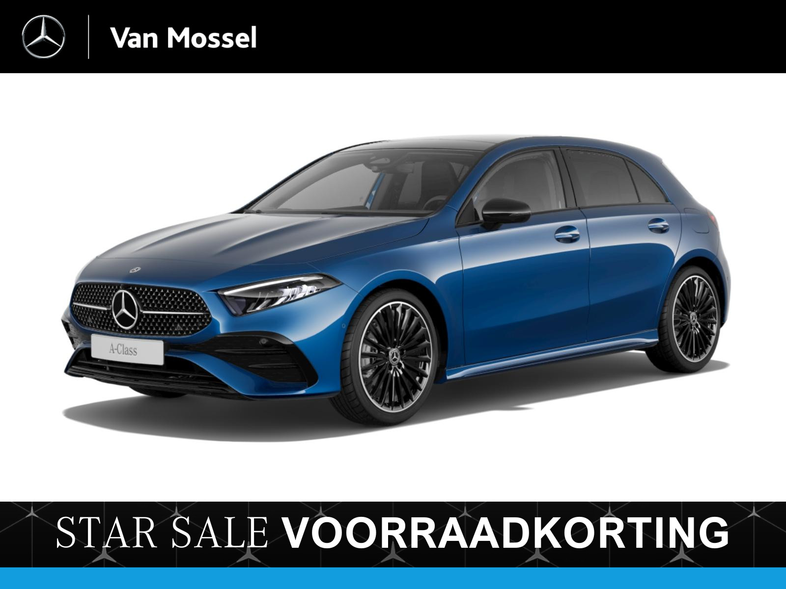 Mercedes-Benz A-klasse 180 Star Edition AMG Line / Stoelverwarming / Achteruitrijcamera / Panorama-schuifdak /