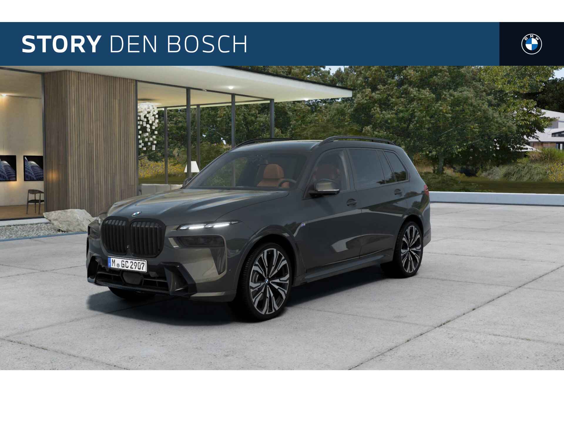 BMW X7 xDrive40i High Executive M Sport Automaat / Panoramadak Sky Lounge / Massagefunctie / Parking Assistant Professional / Bowers & Wilkins / Trekhaak / Integral Active Steering - 1/11